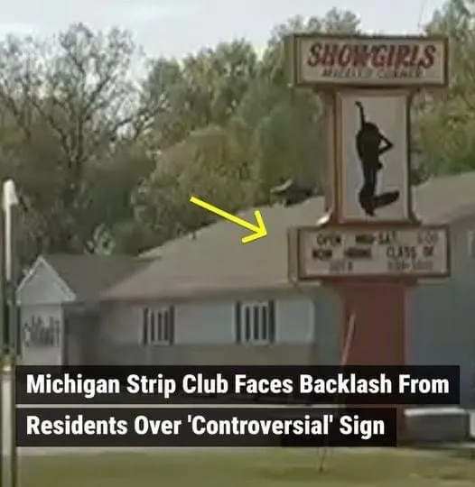 Michigan Strip Club Faces Backlash From Residents Over ‘Controversial’ Sign