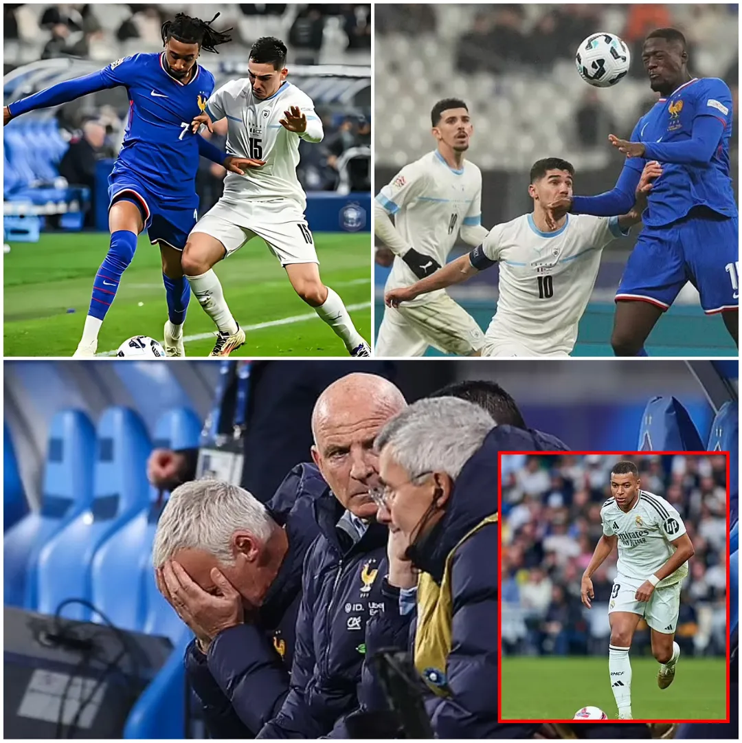 Didier Deschamps admite que Kylian Mbappé no está en el período "más feliz" de su carrera, mientras L'Equipe critica a la "aburrida" Francia después del empate ante Israel sin la estrella del Real Madrid