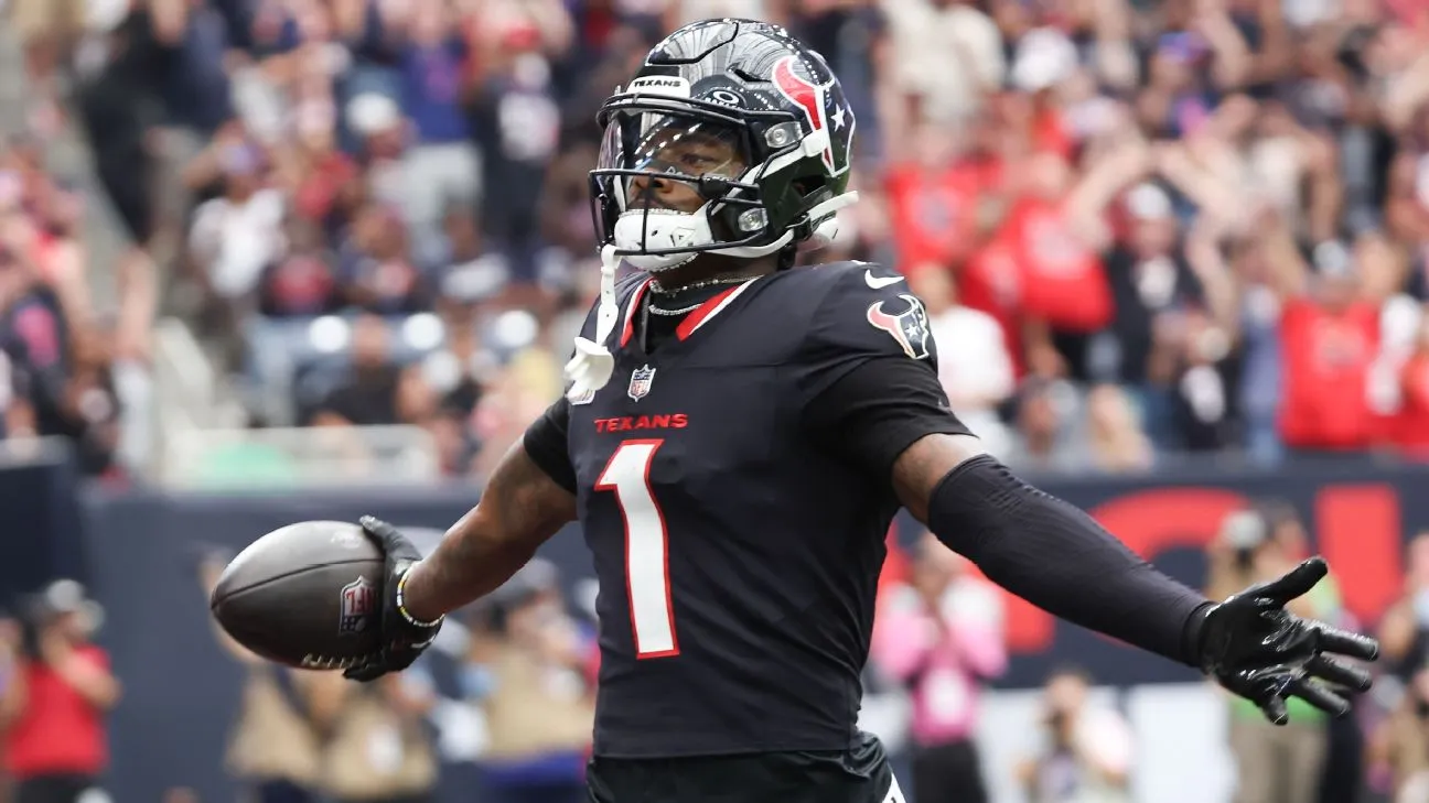 Houston Texans predicted to lose star wide receiver in 2025 offseason