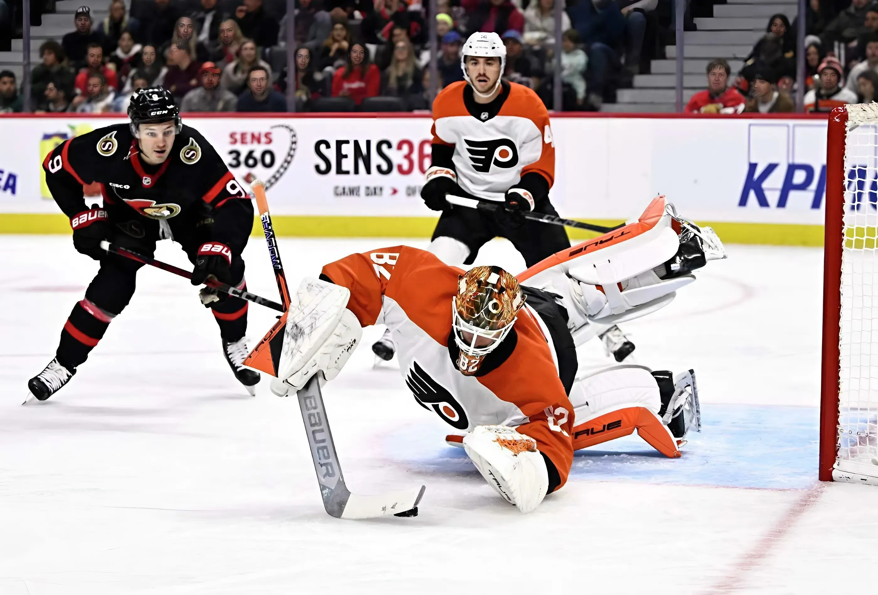 Matvei Michkov scores in OT, the Flyers rally to beat the Senators 5-4