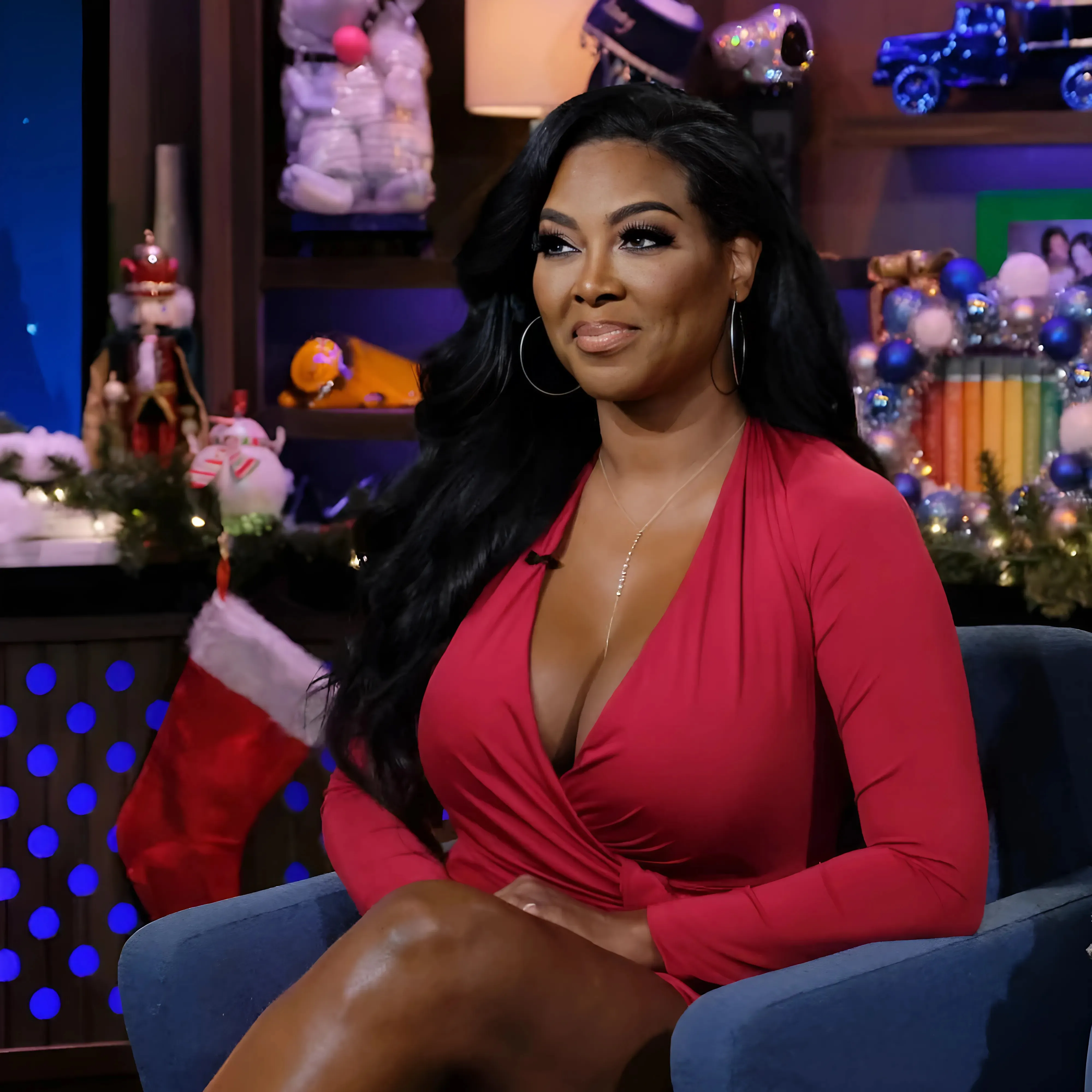 Kenya Moore Uses Mom Card To Defend Posting Inappropriate Photos Of Brit Eady During A Cast Event