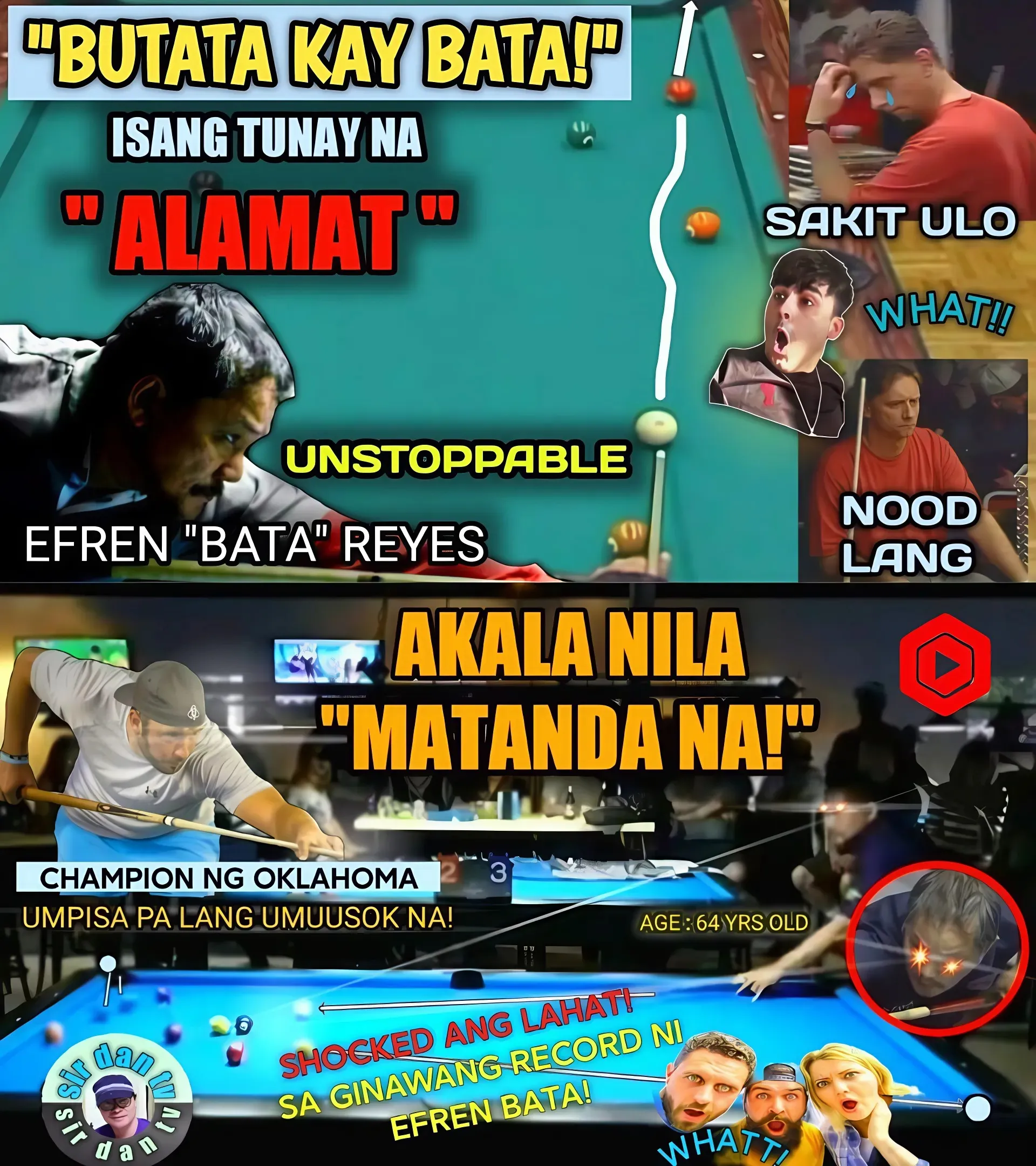 Dramatic Return: Efren Bata Reyes Defeats Doubters With Timeless Skills!