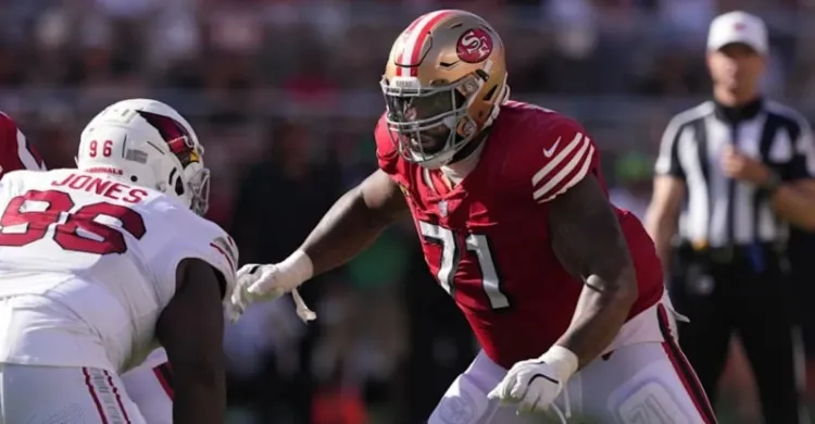 49ers LT Trent Williams Misses Practice with an Ankle Injury