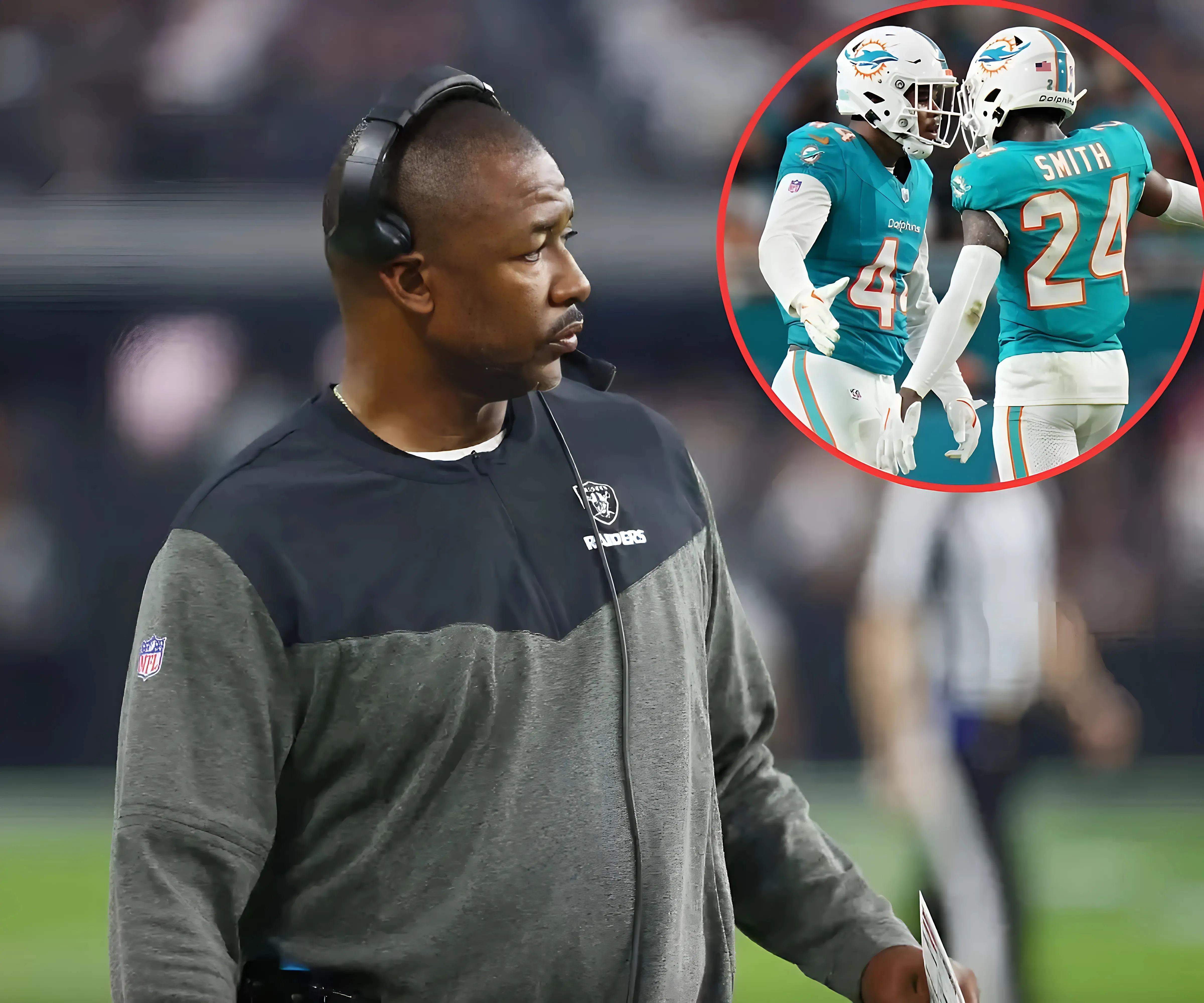 Watch: Raiders' coach reveals special strategy to stop the Dolphins' dominance in the upcoming game. - suong