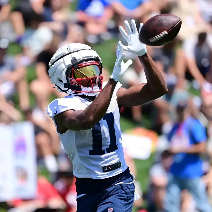 Patriots surprisingly release former second-round wide receiver before Rams clash