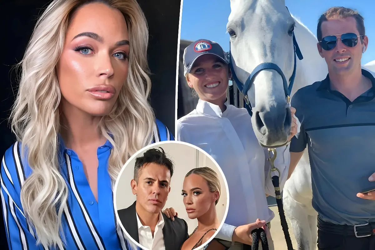 Teddi Mellencamp and her horse trainer lover’s estranged wife have awkward run-in amid cheating scandal