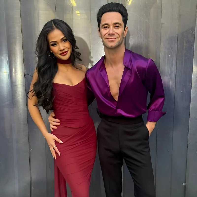 Jenn Tran Teases That She Might Be Living with Her DWTS Partner Sasha Farber: 'I Don't Have to Pay Rent'