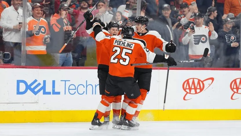 Flyers Defeat Sharks in Shootout, 4-3