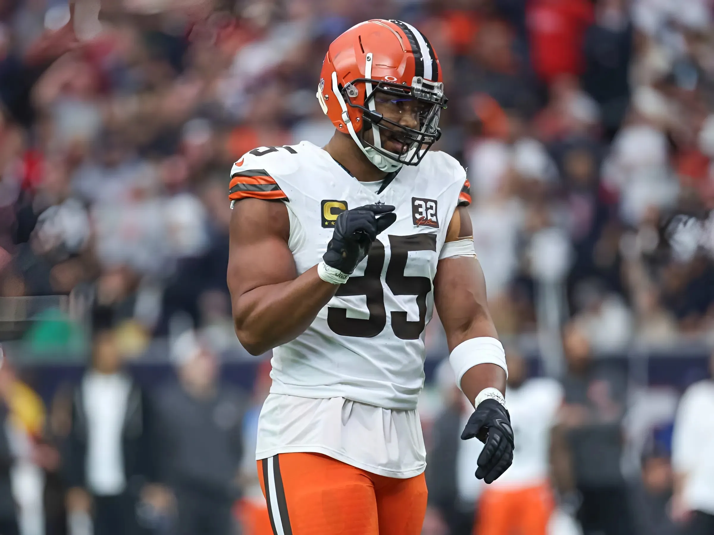 Myles Garrett is Perfectly Clear on Long-Term Health Worries