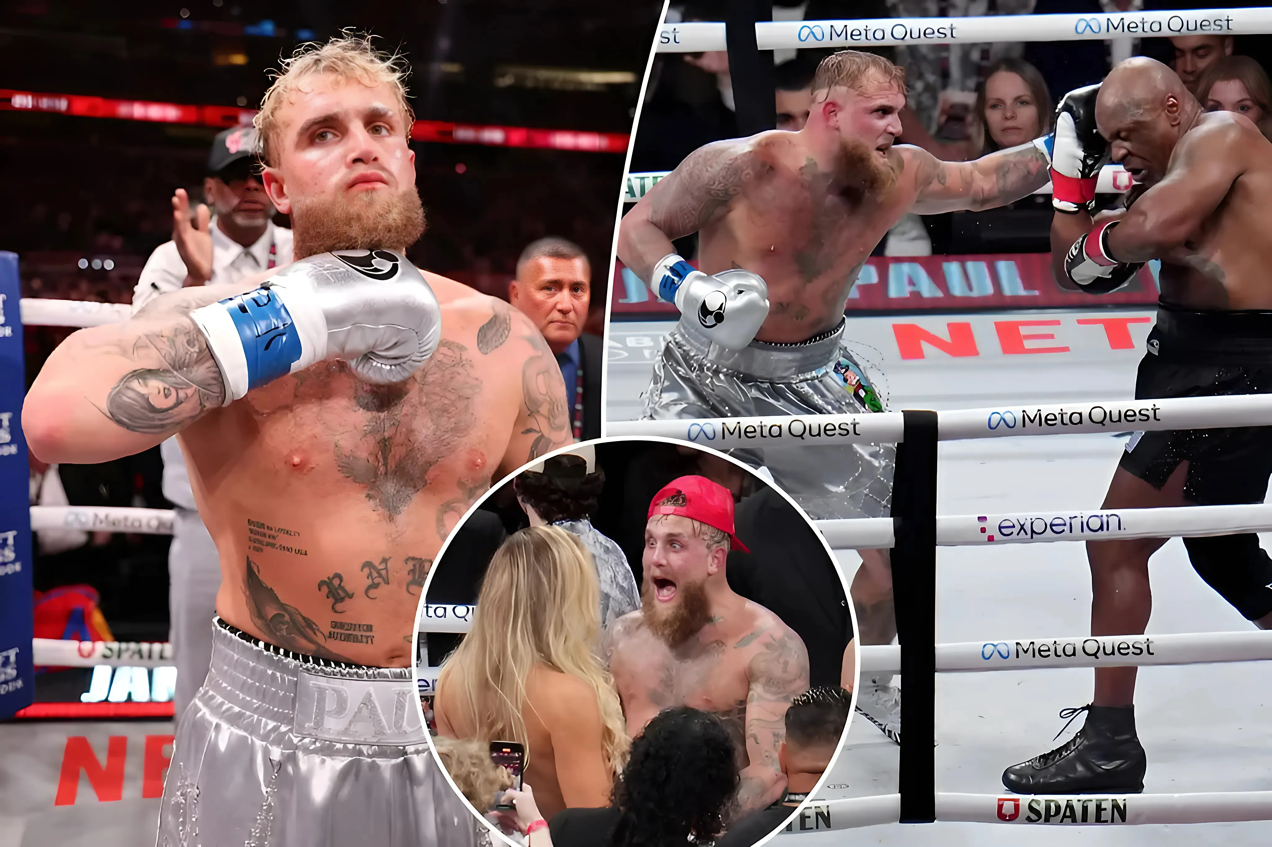 Jake Paul asserts his boxing dominance with win over Mike Tyson in Netflix spectacle