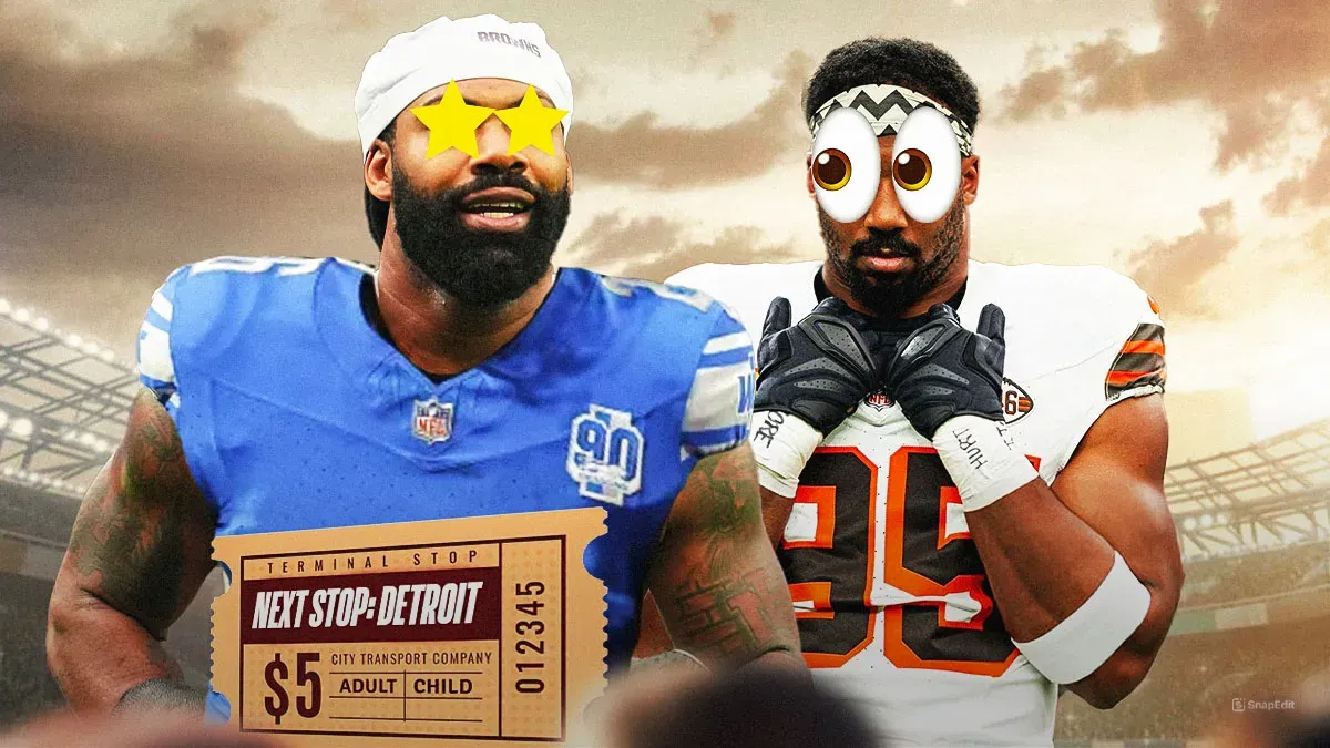 Browns' Myles Garrett reveals Za'Darius Smith's reaction to Lions trade