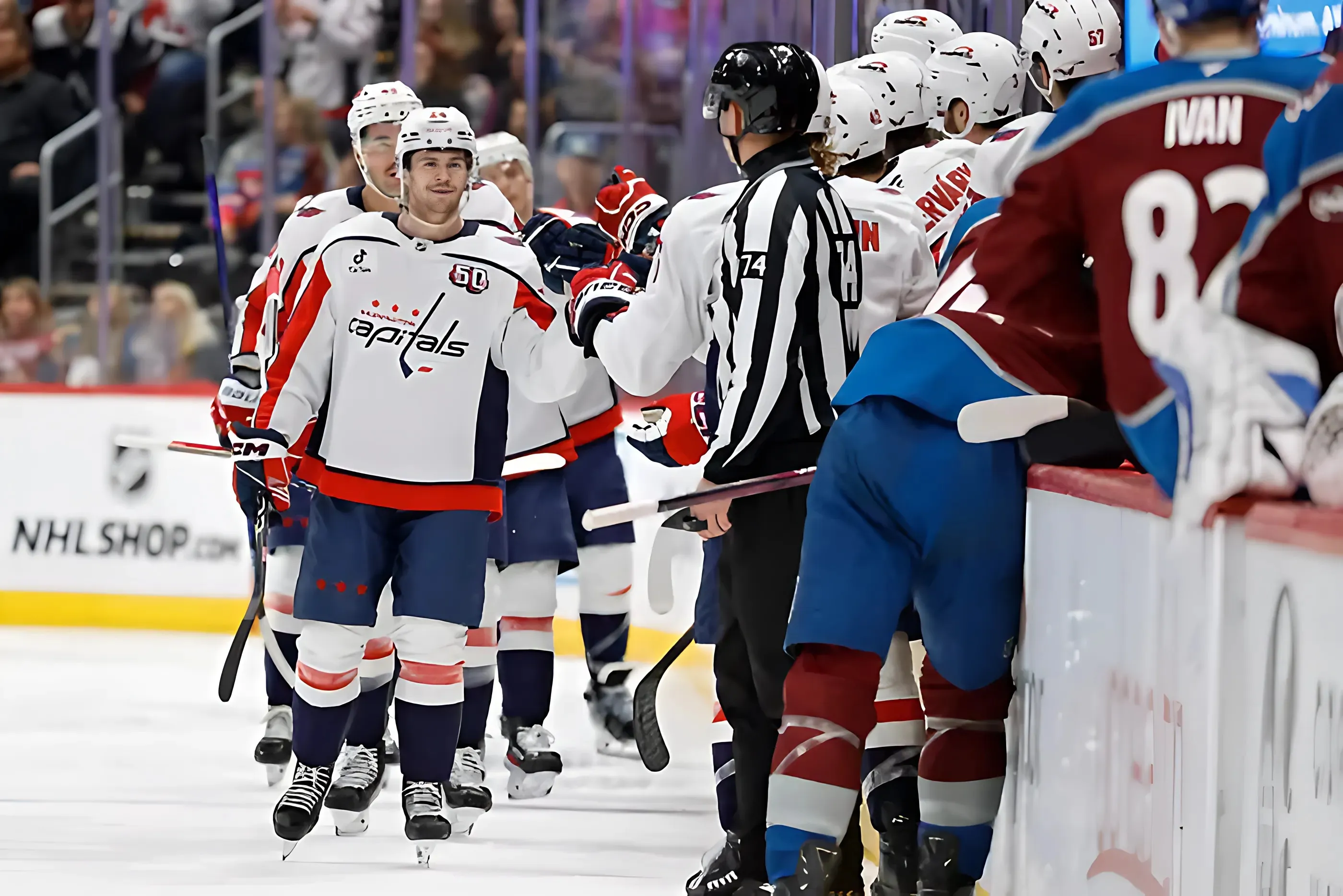 Capitals Respond With Statement Win Over Avalanche As McMichael Dazzles & Dubois Gets Into Rhythm trucc