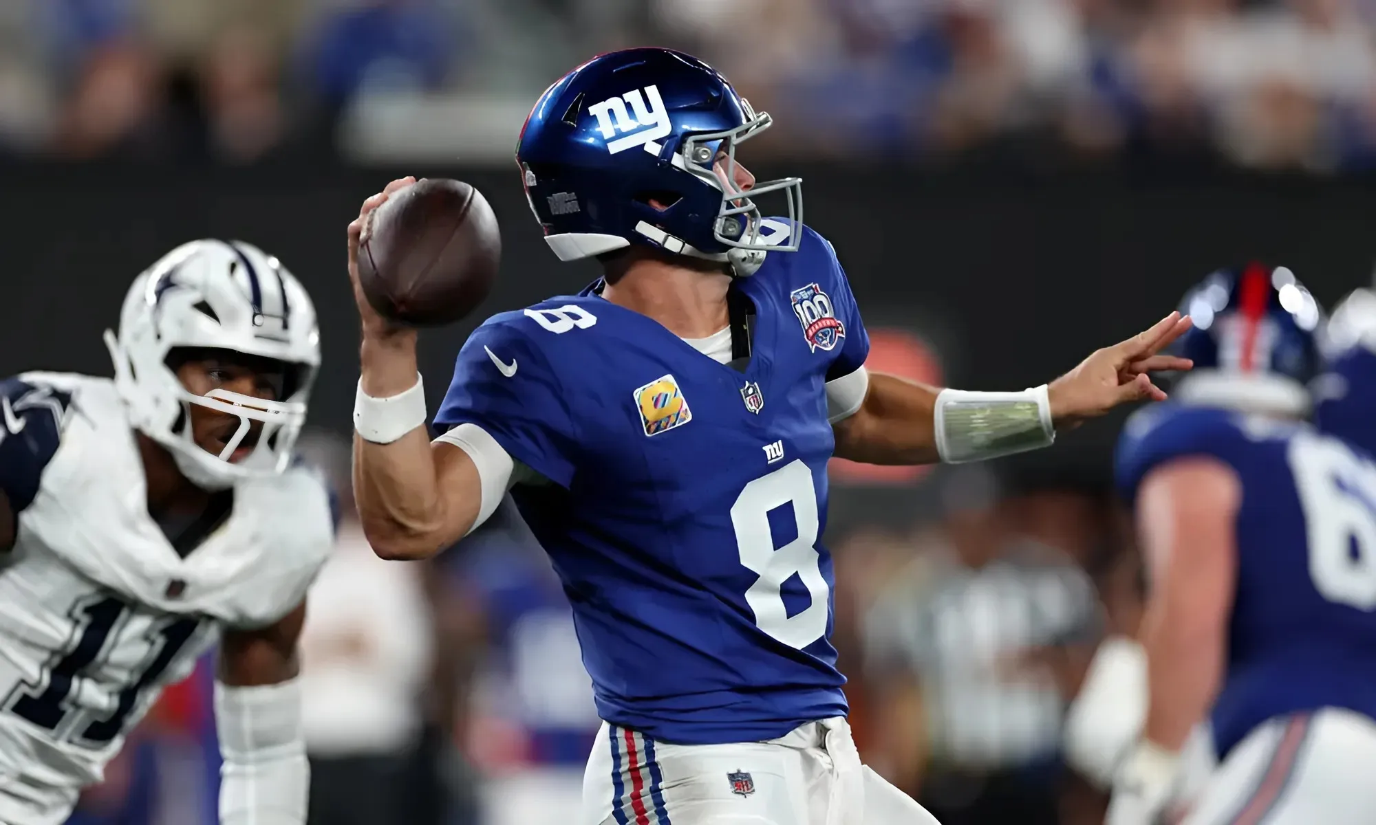 Daniel Jones 'may be staying' as Giants' starting quarterback