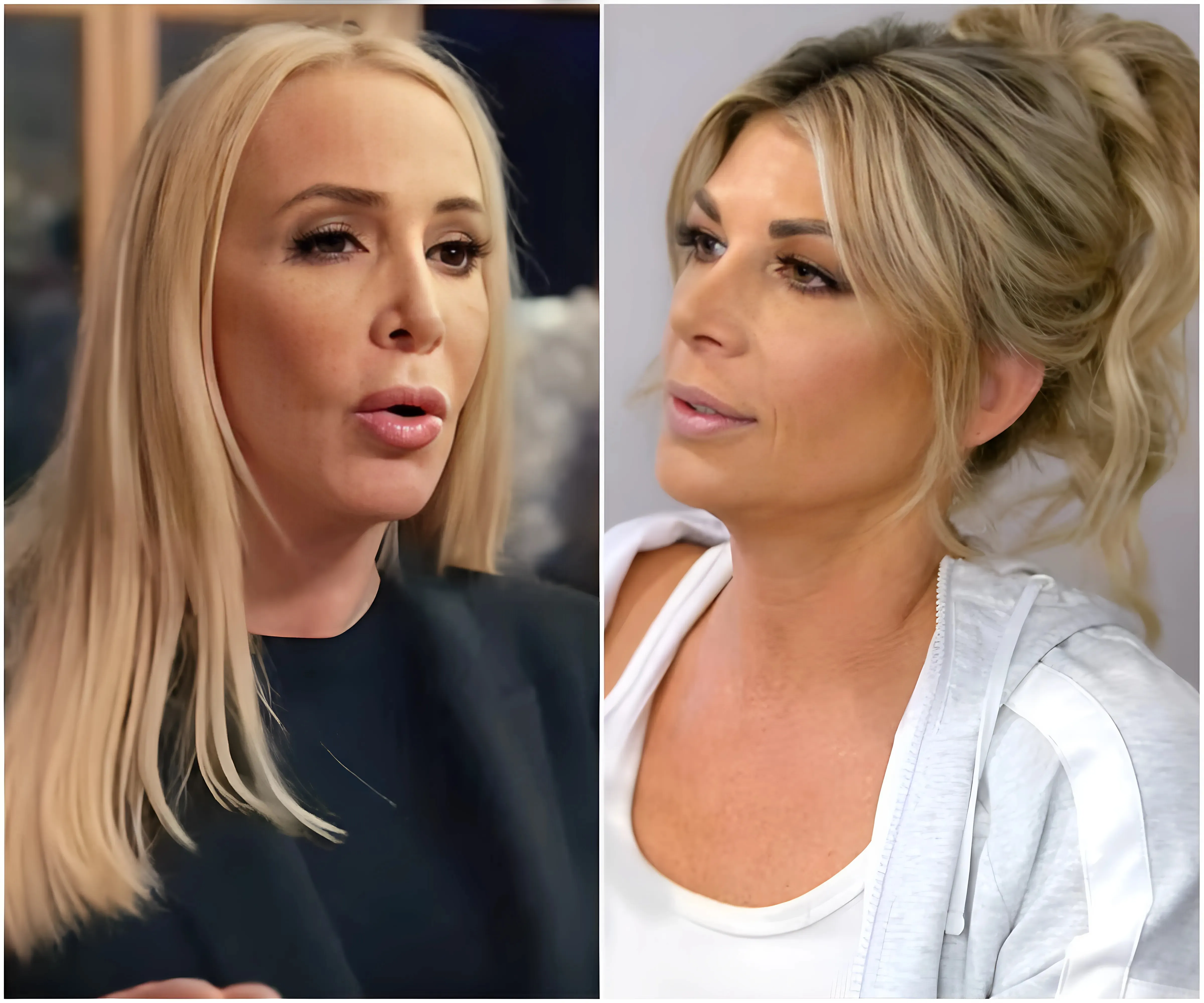 "Liarface" — The Real Housewives of Orange County star Shannon calls out Alexis for lying