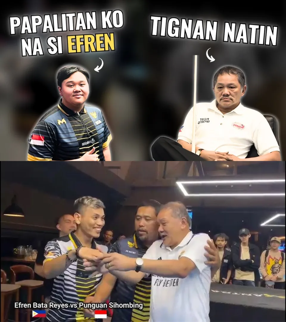 Too Arrogant, This is the boy's fitting ending: "13-Year-Old Indonesian Champion Challenges Legendary Efren Reyes!"