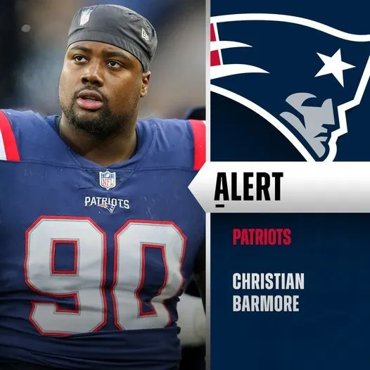 Patriots Update Christian Barmore’s Status vs. Rams: Report