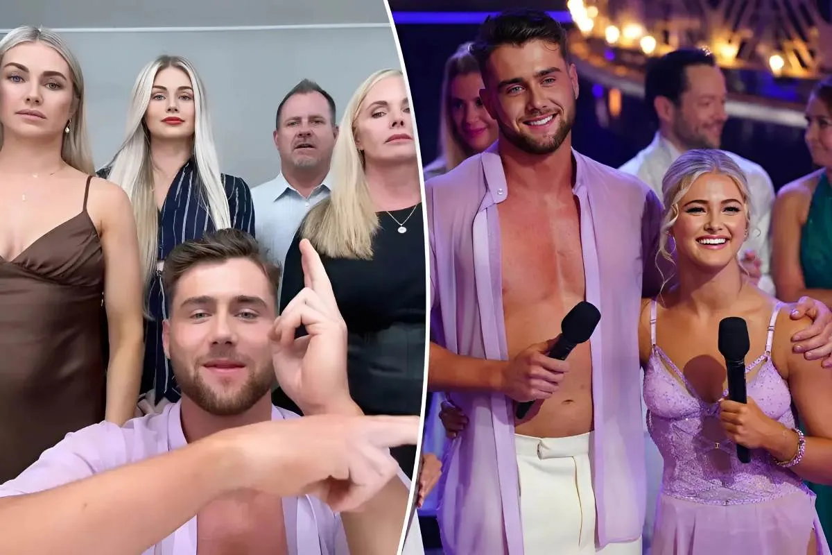 Harry Jowsey praises 'DWTS' partner Rylee Arnold and her family: 'They're absolutely stunning' tram