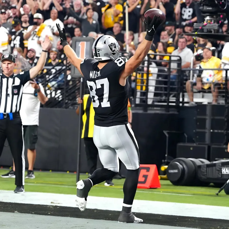 Raiders Cut Vet WR to Make Room for Michael Mayer