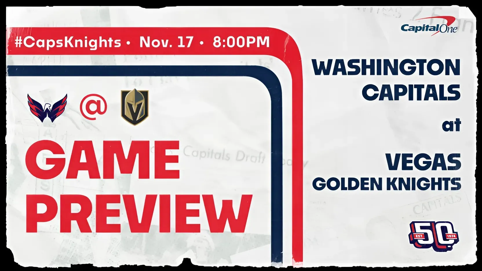 Caps Clash with Golden Knights in Vegas trucc