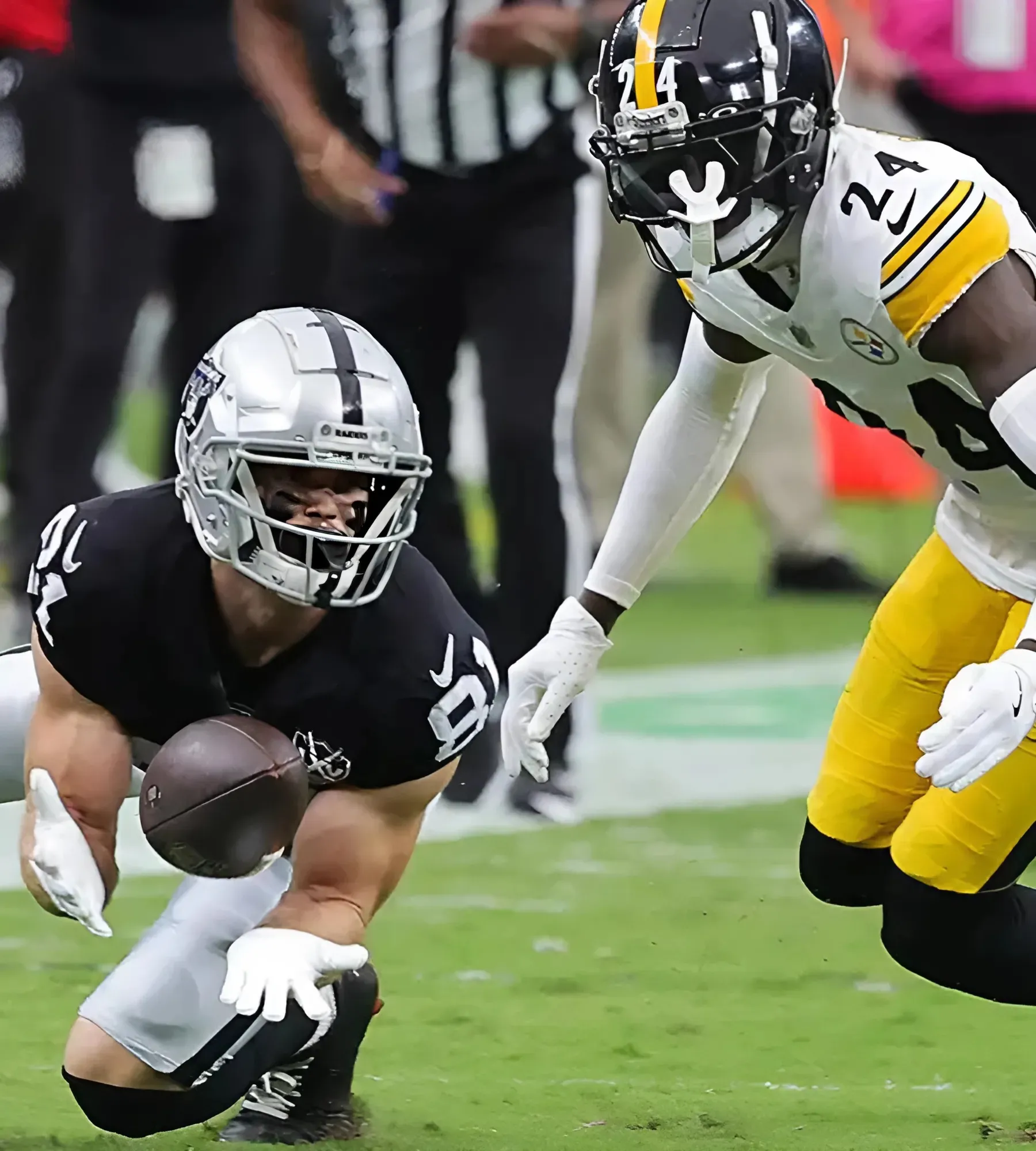 Raiders Cut Vet WR to Make Room for Michael Mayer