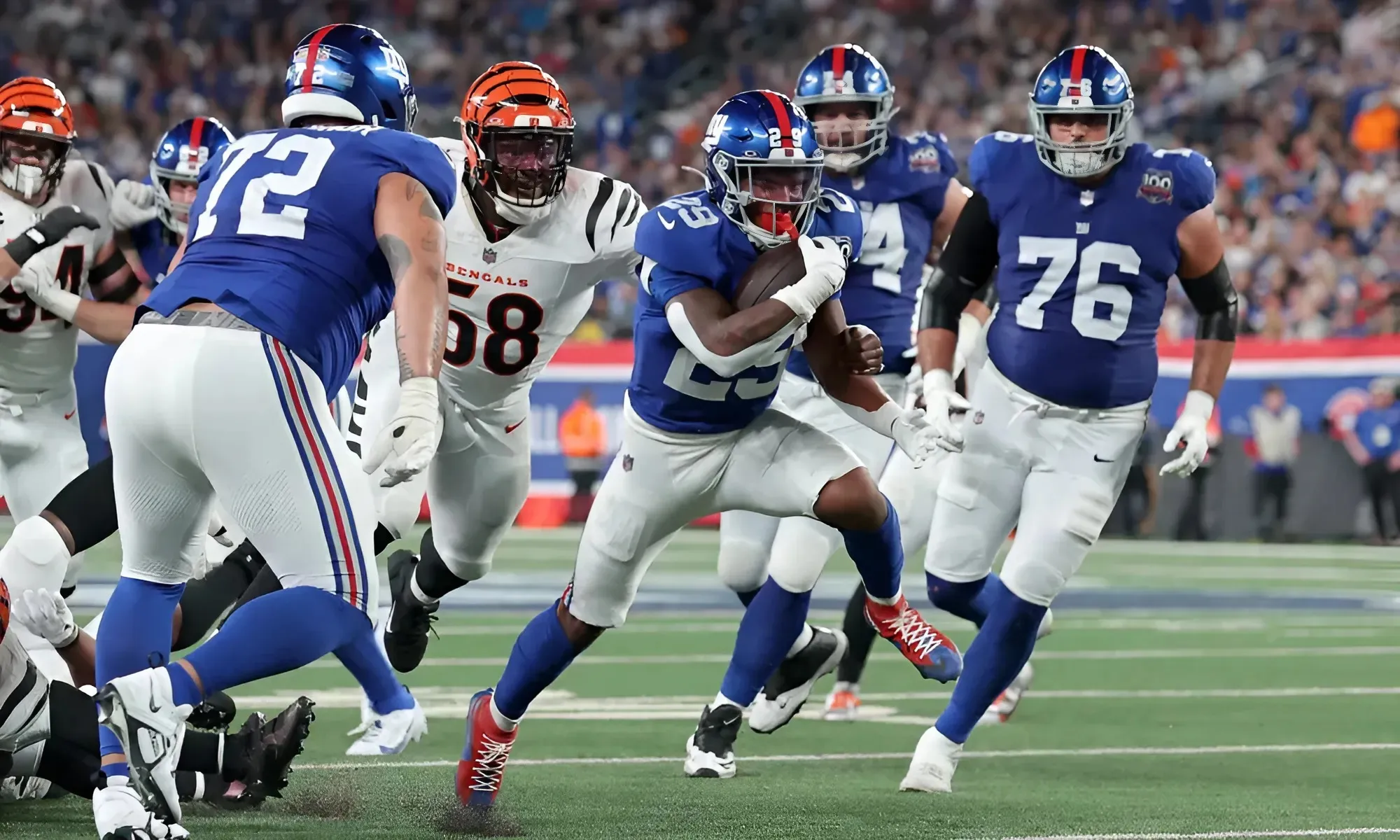 Giants' Tyrone Tracy Jr. named a late-round pick who is overperforming