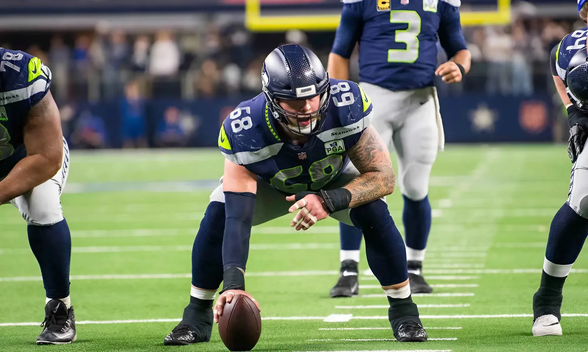 Retired Seahawks C Justin Britt has a message for his former team