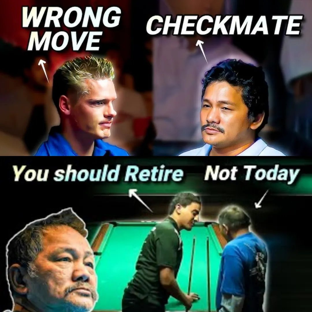 🔥😱 European slingshot, Efren 'Bata' Reyes humiliates in the King of Billiards game!