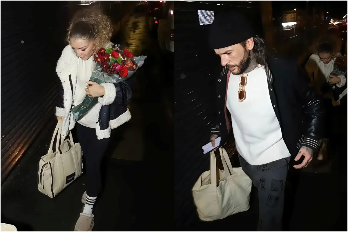 Jowita Pryzstal is beaming as she heads to Strictly afterparty clutching flowers from Pete Wicks after Blackpool special liennhi