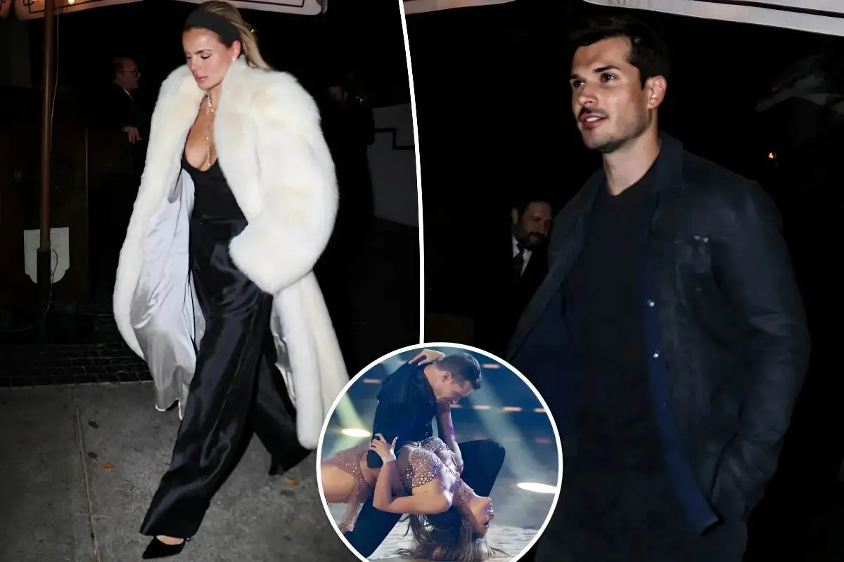 Rumored exes Brooks Nadar and Gleb Savchenko step out for dinner after model was seen getting cozy with billionaire Brian Chesky tram