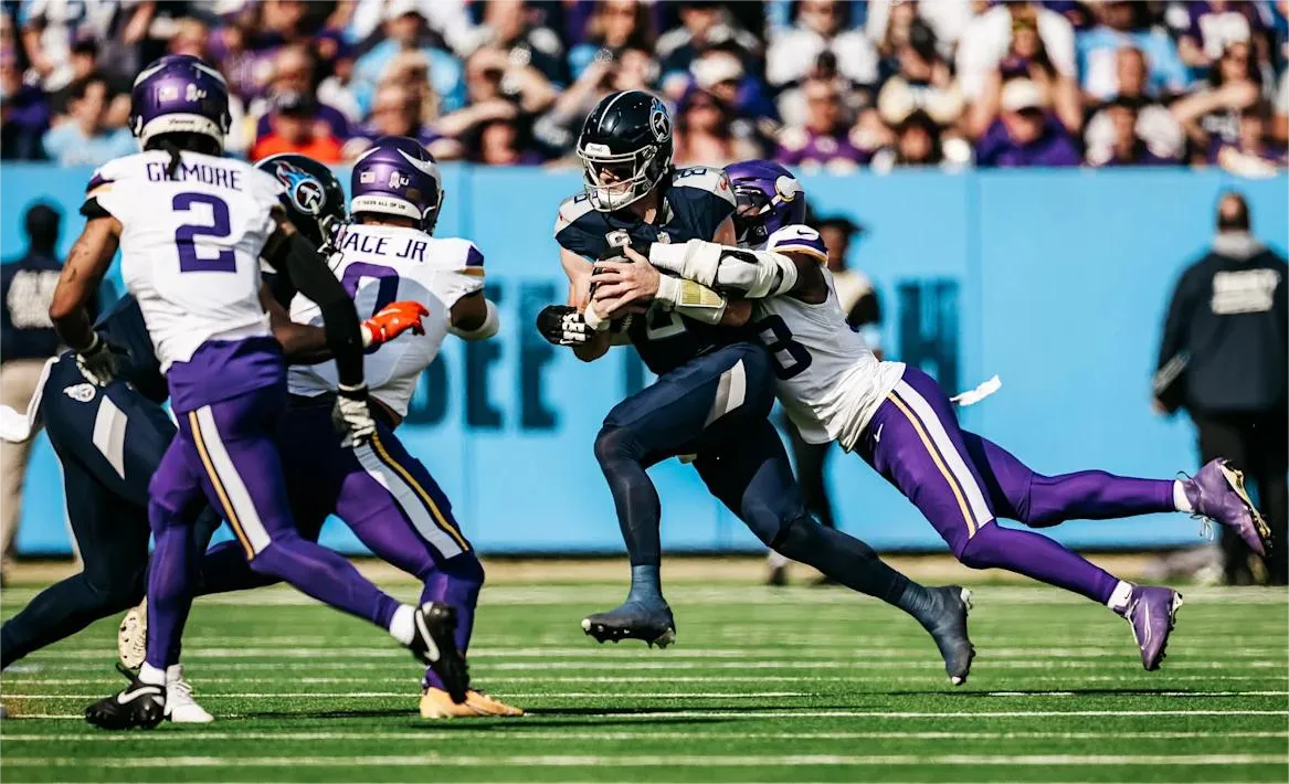 Titans' Will Levis nearly sets NFL record with explosive 98-yard TD pass