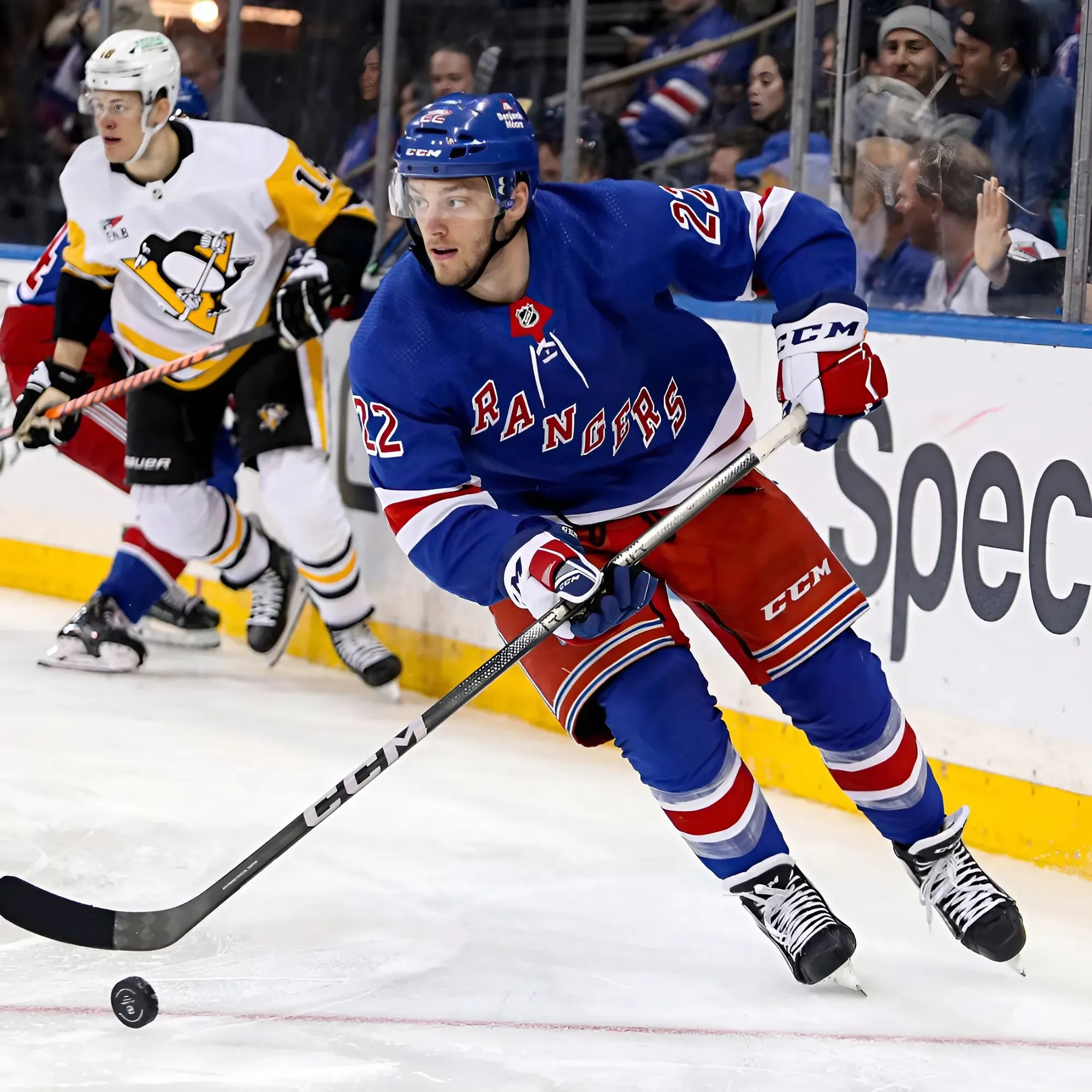 Rangers forward Jonny Brodzinski issues a confident statement after slotting in for Filip Chytil