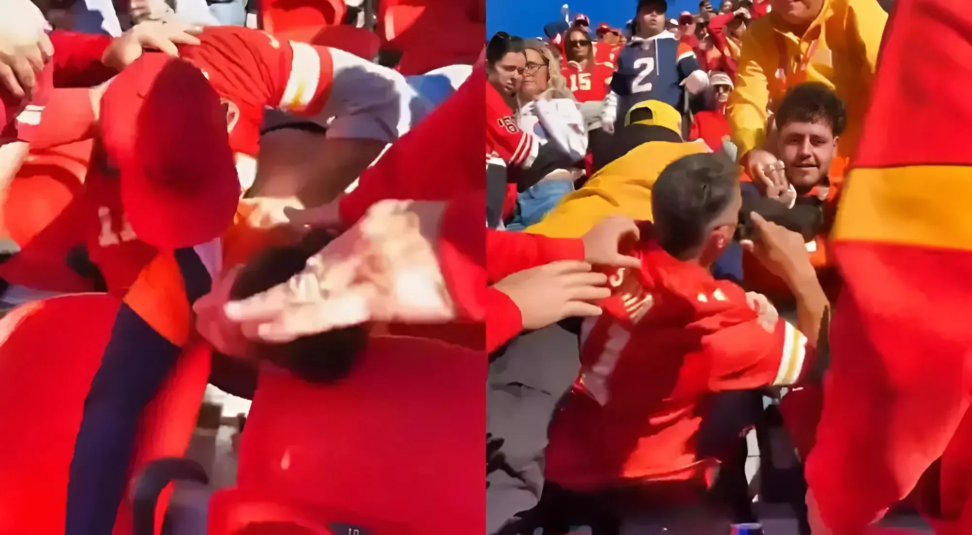 “This Was Bad” Video TikTok Deleted Of Ugly Brawl Between Chiefs-Broncos Fans Resurfaces