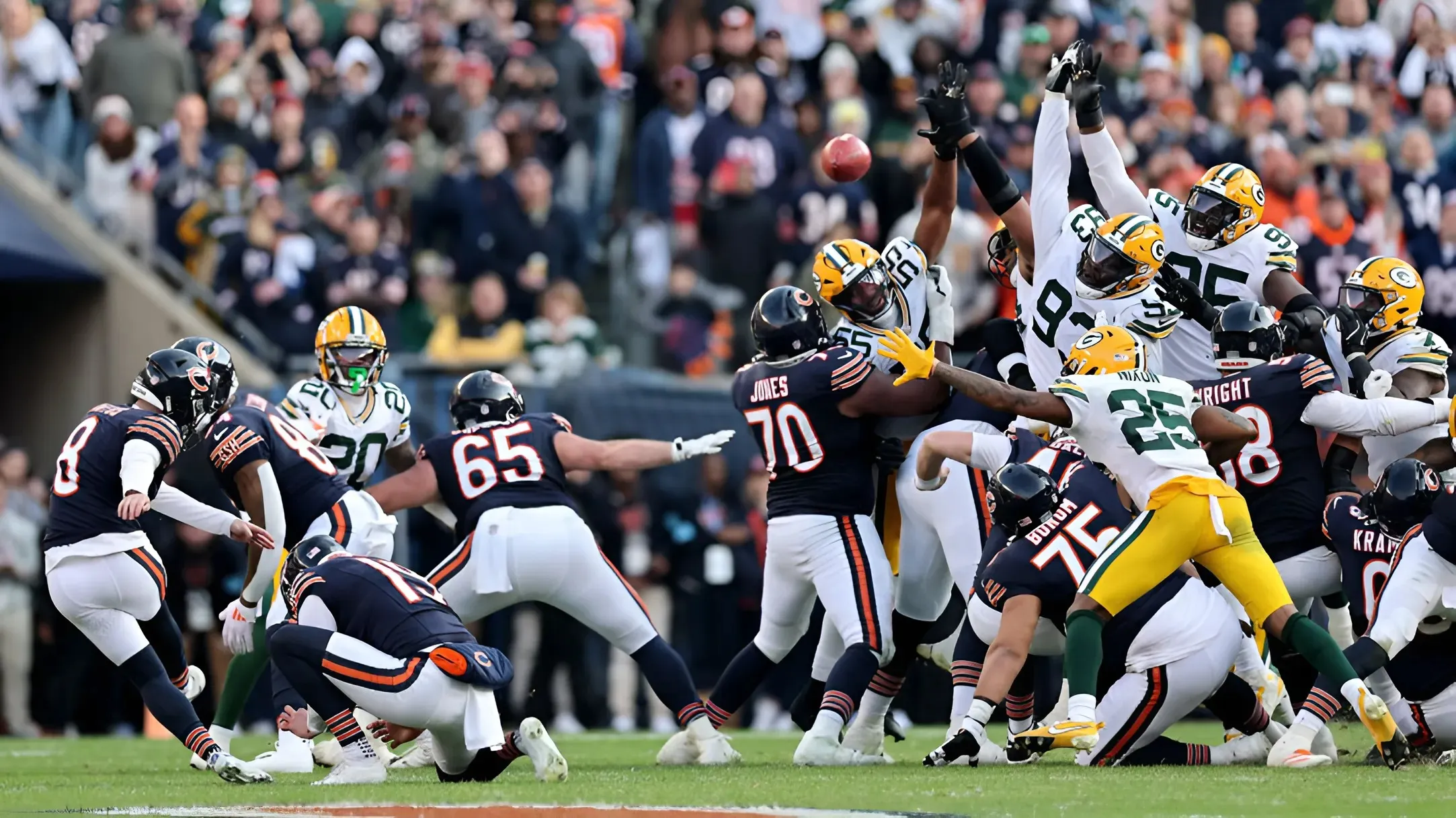 Green Bay Packers’ Game-Winning Blocked Field Goal Is Marred By Controversy On Missed Penalty