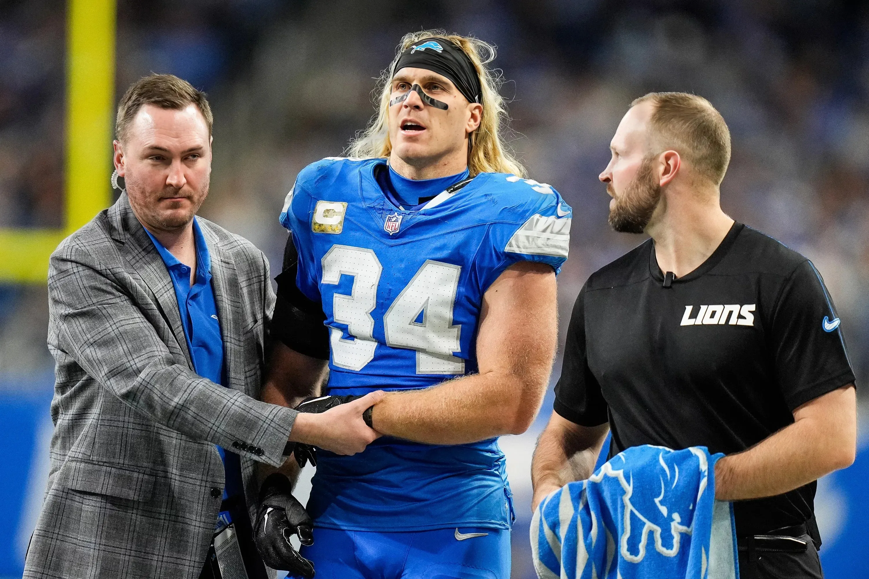 Lions LB Alex Anzalone (forearm) lost for 6 to 8 weeks