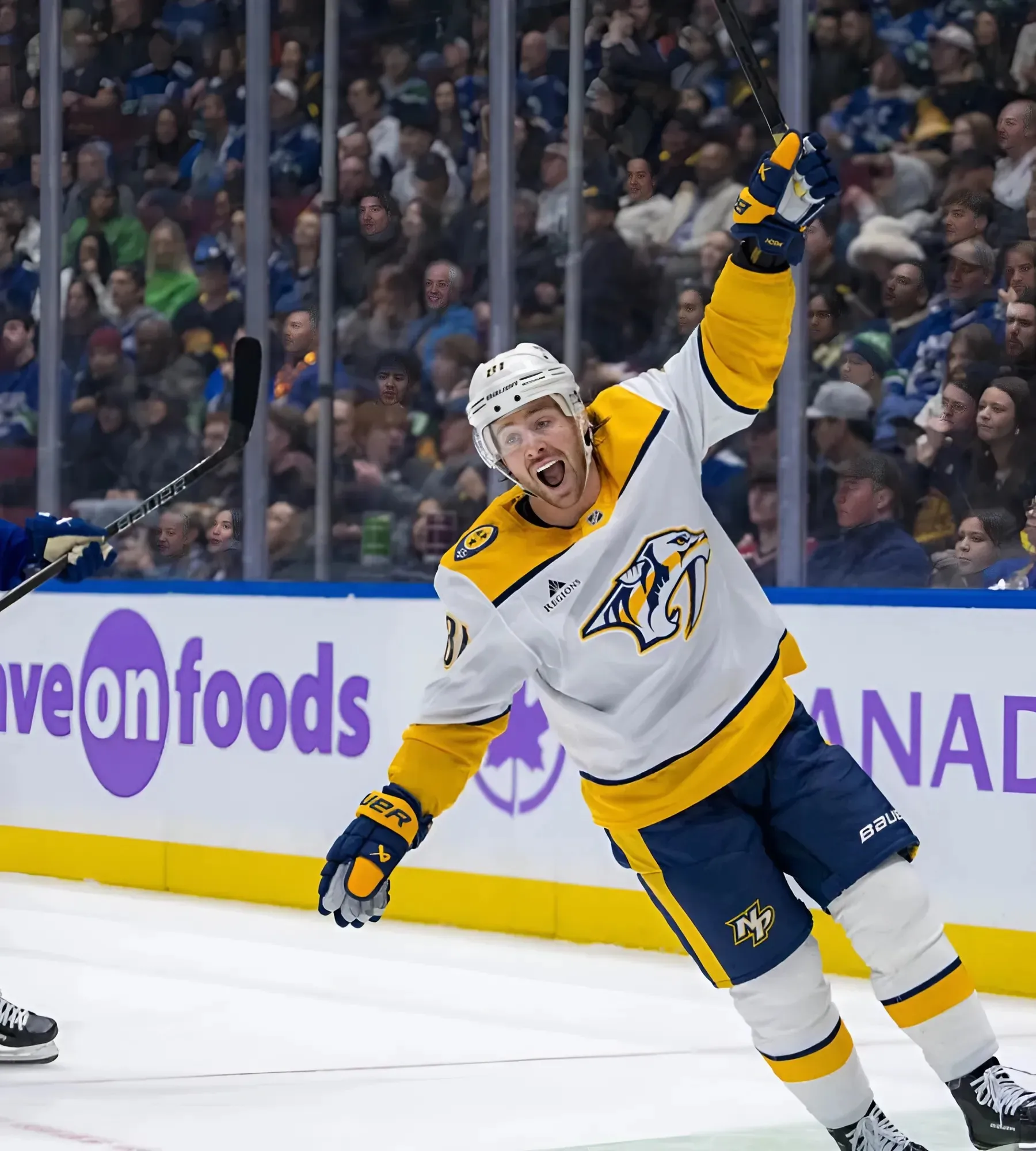 Canucks allow 3 unanswered, lose 5-3 to Predators