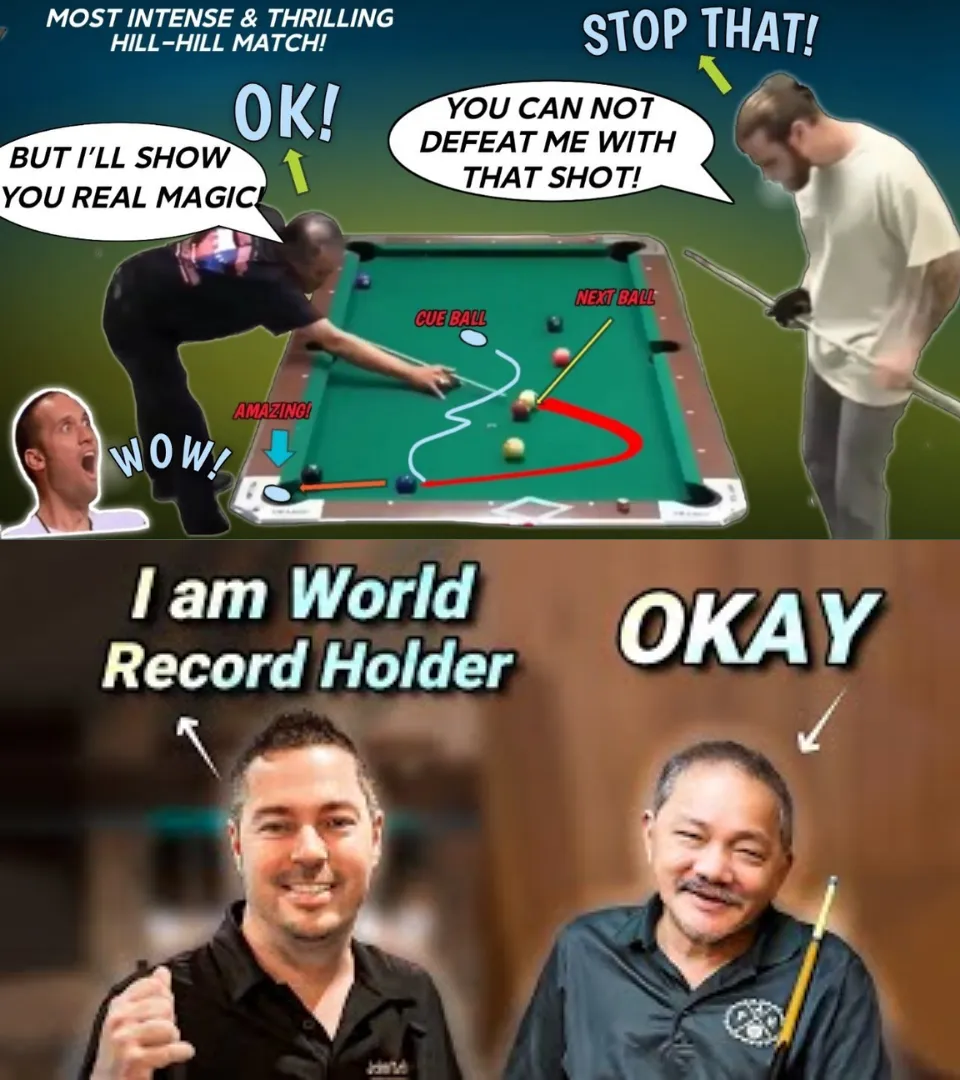 This Is The Most Improbable Thing That's Almost Zero😱🔥 US Record Holder Claims To Overwhelm Legend Efren "Bata" Reyes – But The Ending Is Shocking!