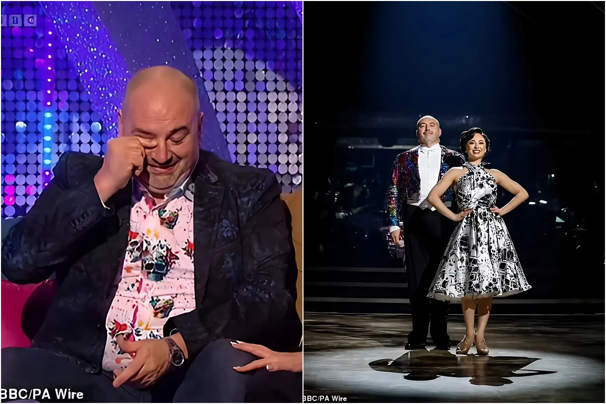 Watch the emotional moment Strictly Come Dancing's Wynne Evans breaks down in tears live on It Takes Two after surprise guest gatecrashes show liennhi