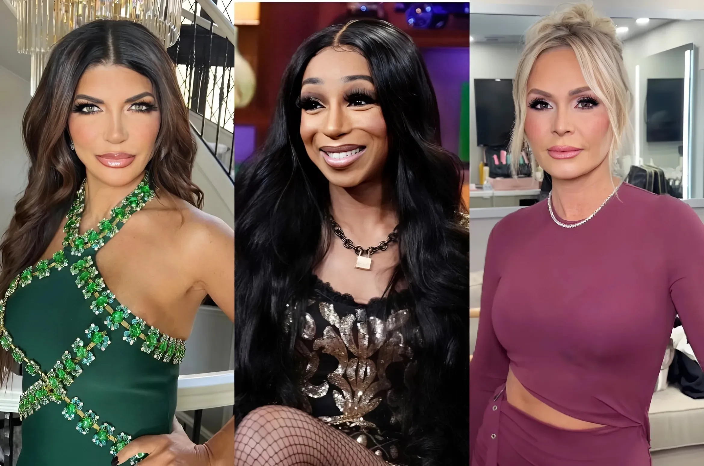 Teresa Giudice Responds to Tiffany Pollard’s Shady “Hairline” Comment, Reveals Text With Tamra Amid Feud & Status With Larsa