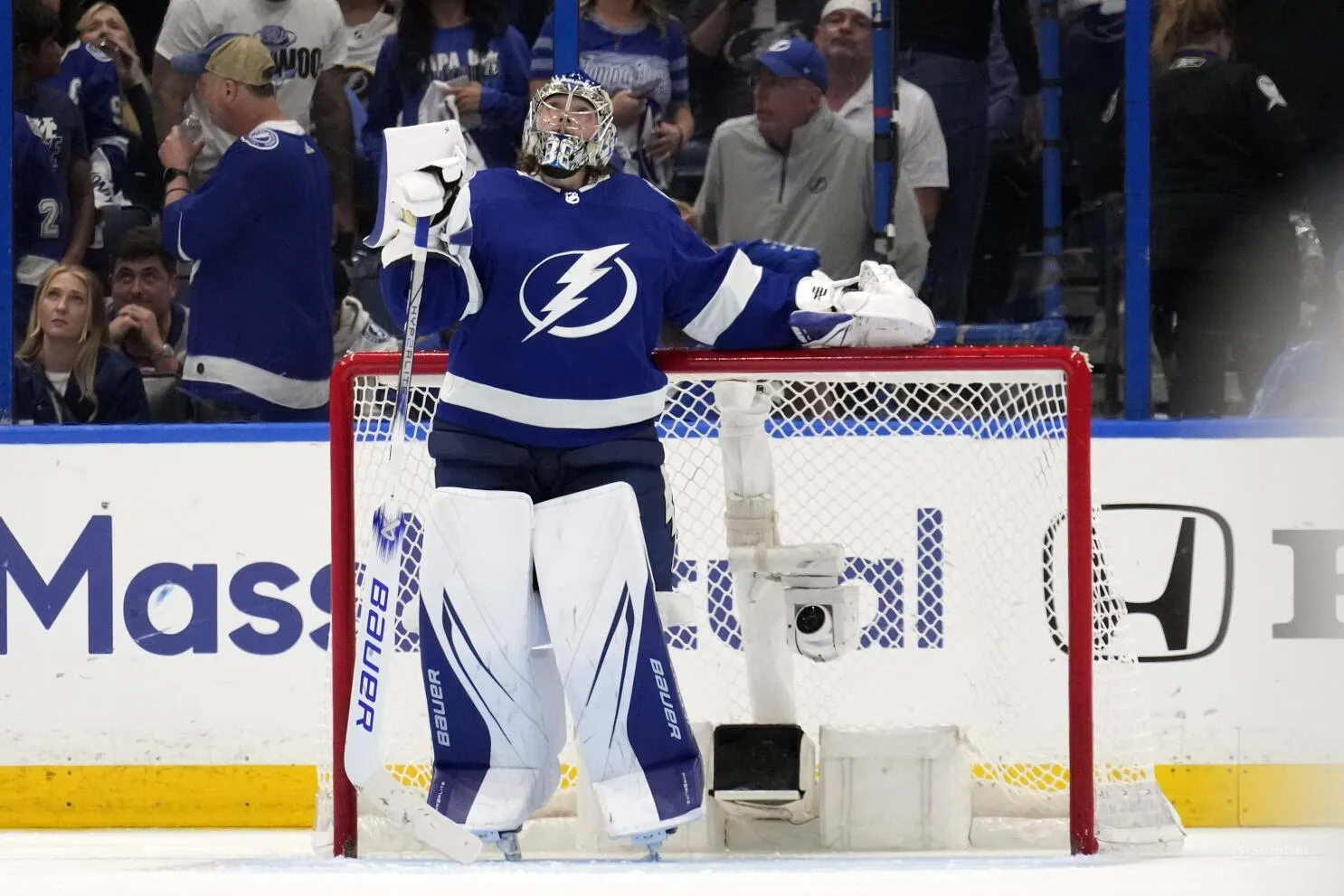 Lightning Goalie Named Third Star of Week