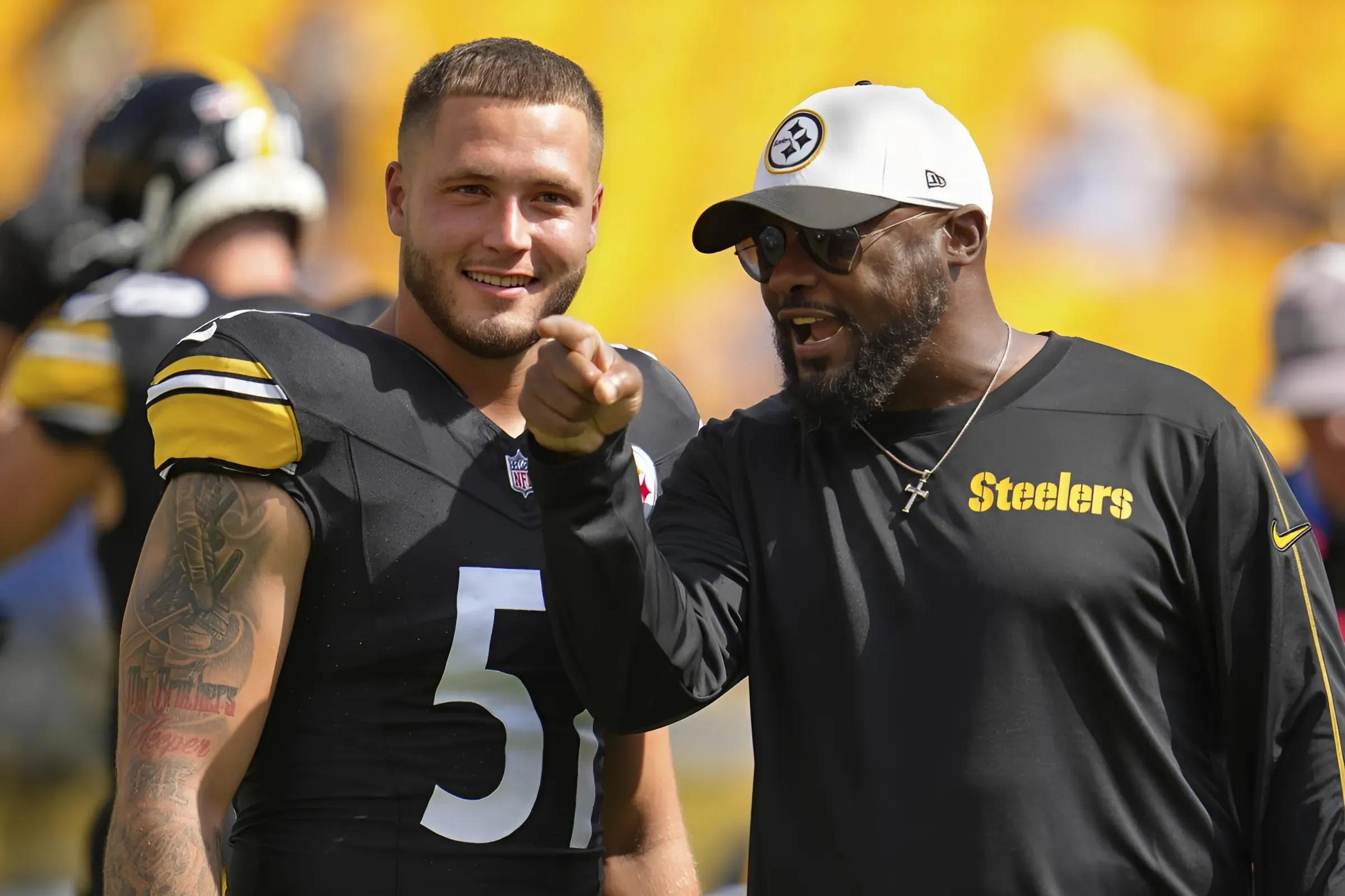 Steelers HC Mike Tomlin Praises Nick Herbig for Banner Day vs. Ravens: ‘He’s a Big-Time Player’