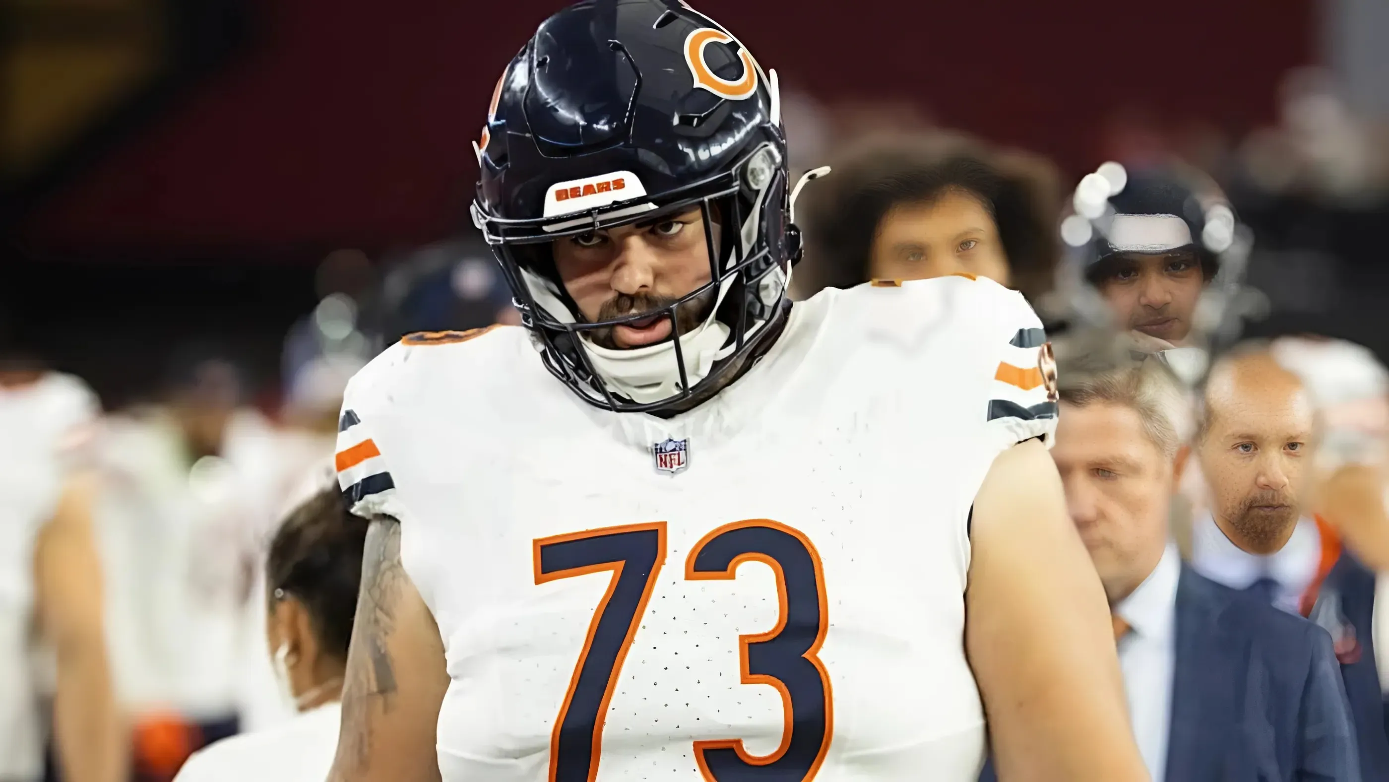 Bears Hopeful Full Starting Offensive Line Returns to Face Vikings