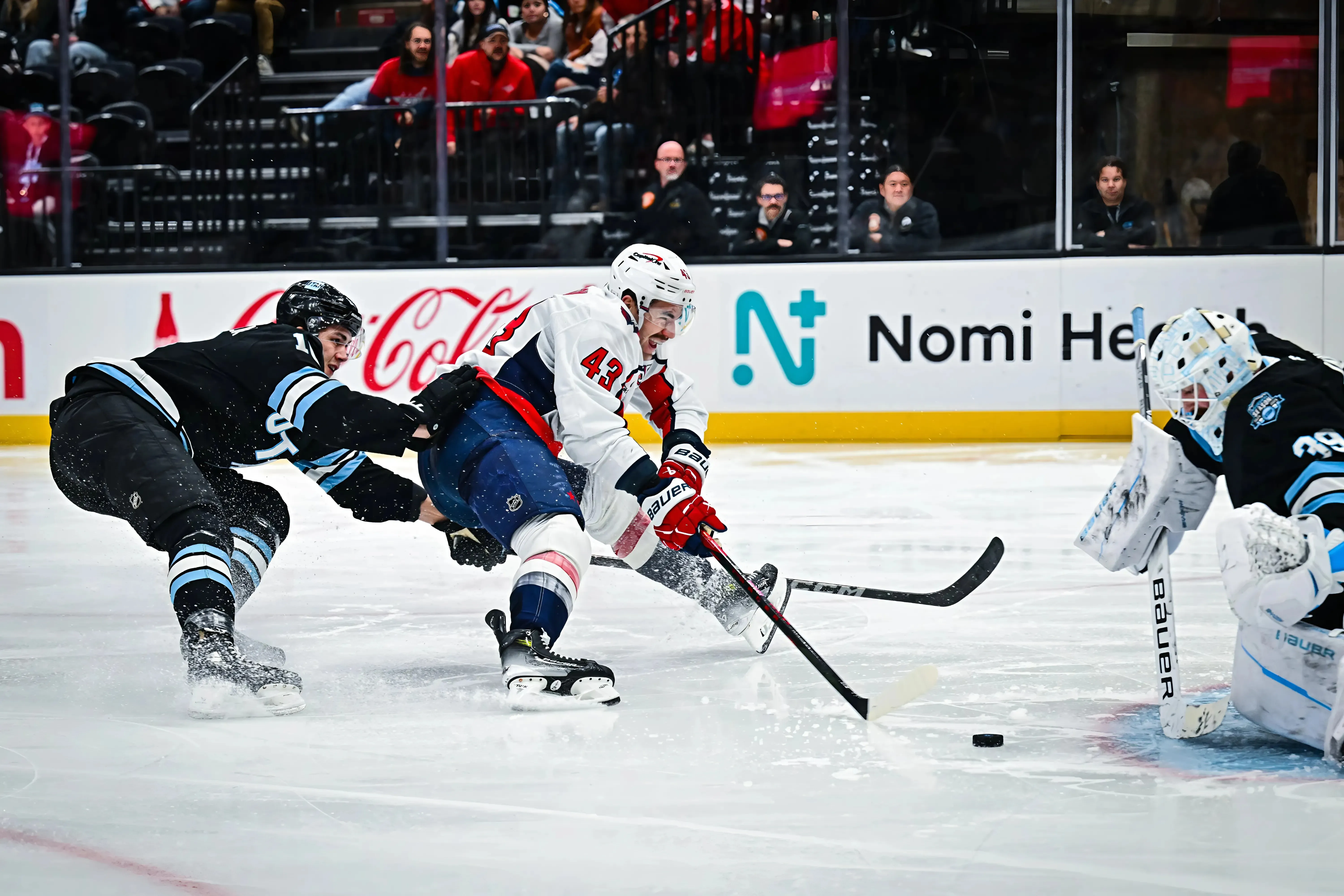 Washington Capitals complete 3 game sweep out west in 6-2 dominance over Utah Hockey Club trucc