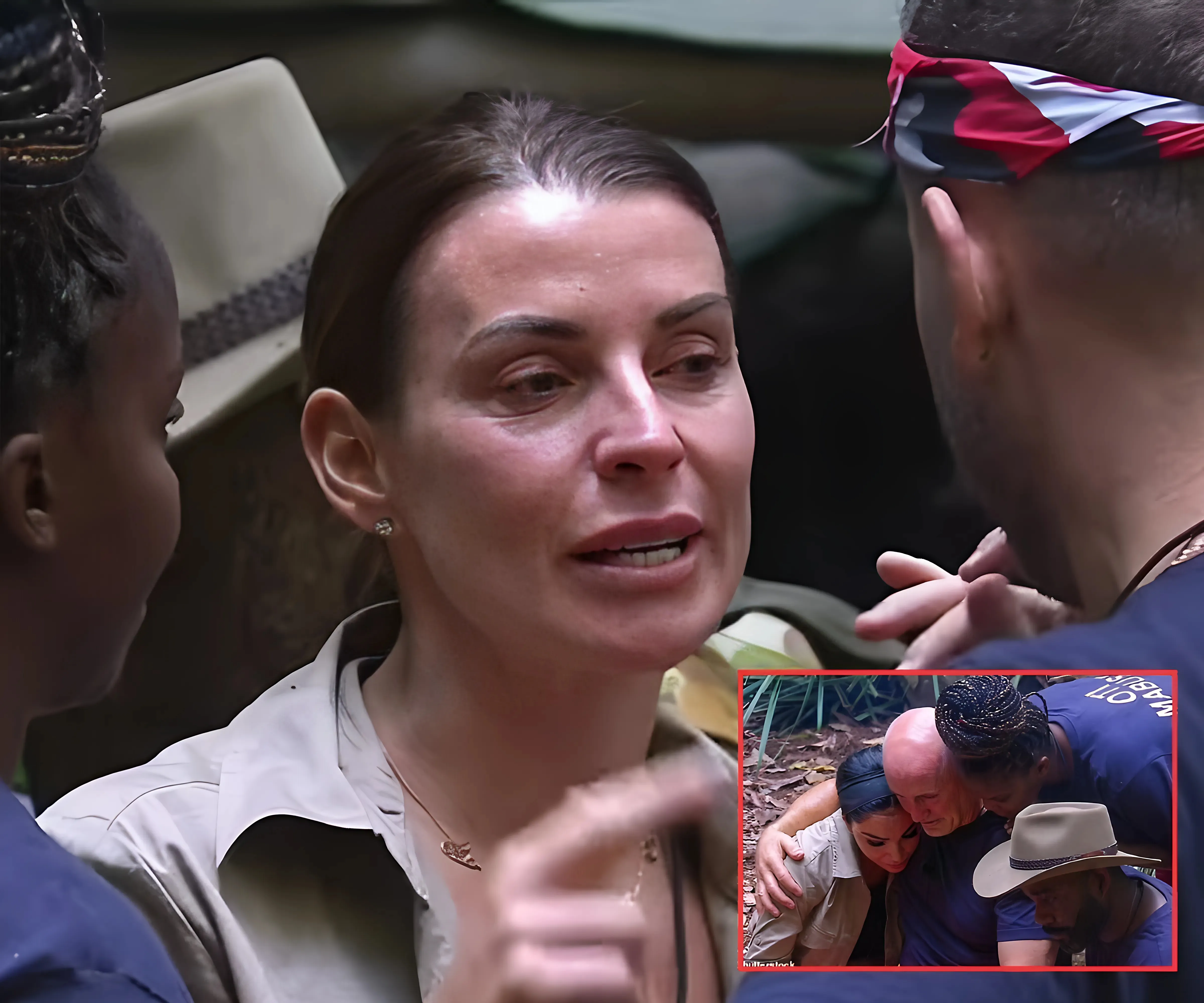 Coleen Rooney breaks down in tears as she opens up about family tragedy and bonds with fellow I'm A Celeb campmate Barry McGuigan over grief - suong