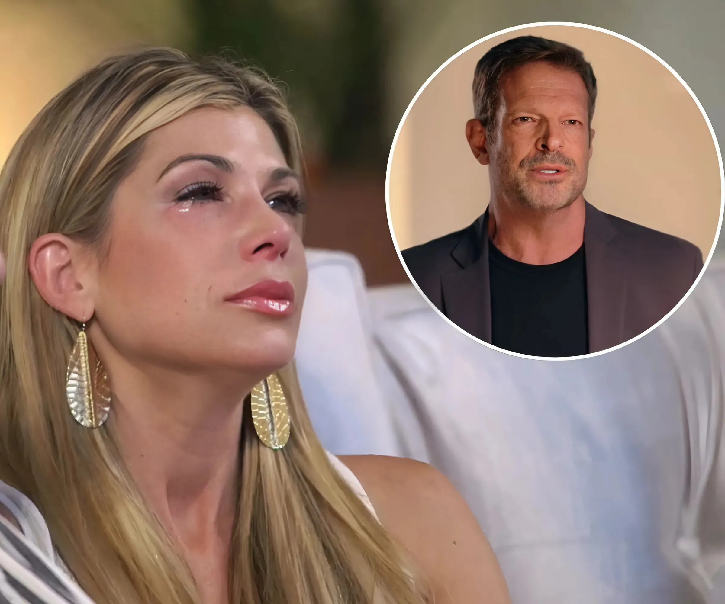 "Alexis Bellino breaks down in tears at a party after mentioning Shannon Beador, clashes with John Janssen: Accusations, past secrets, and a shocking text revealed!"