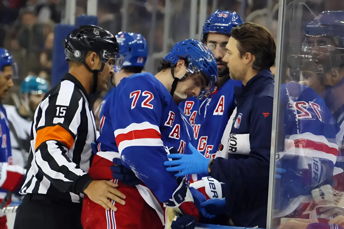 Rangers get best possible injury news on Filip Chytil-quang