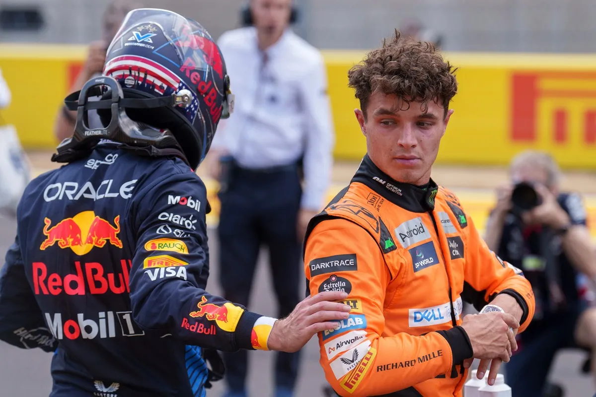 Lando Norris sends defiant Max Verstappen message with F1 2024 double targeted