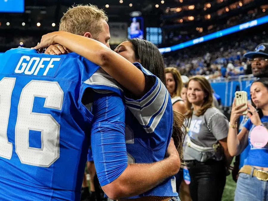 Lions Quarterback Jared Goff’s Wife Christen Harper Talks Starting a Family