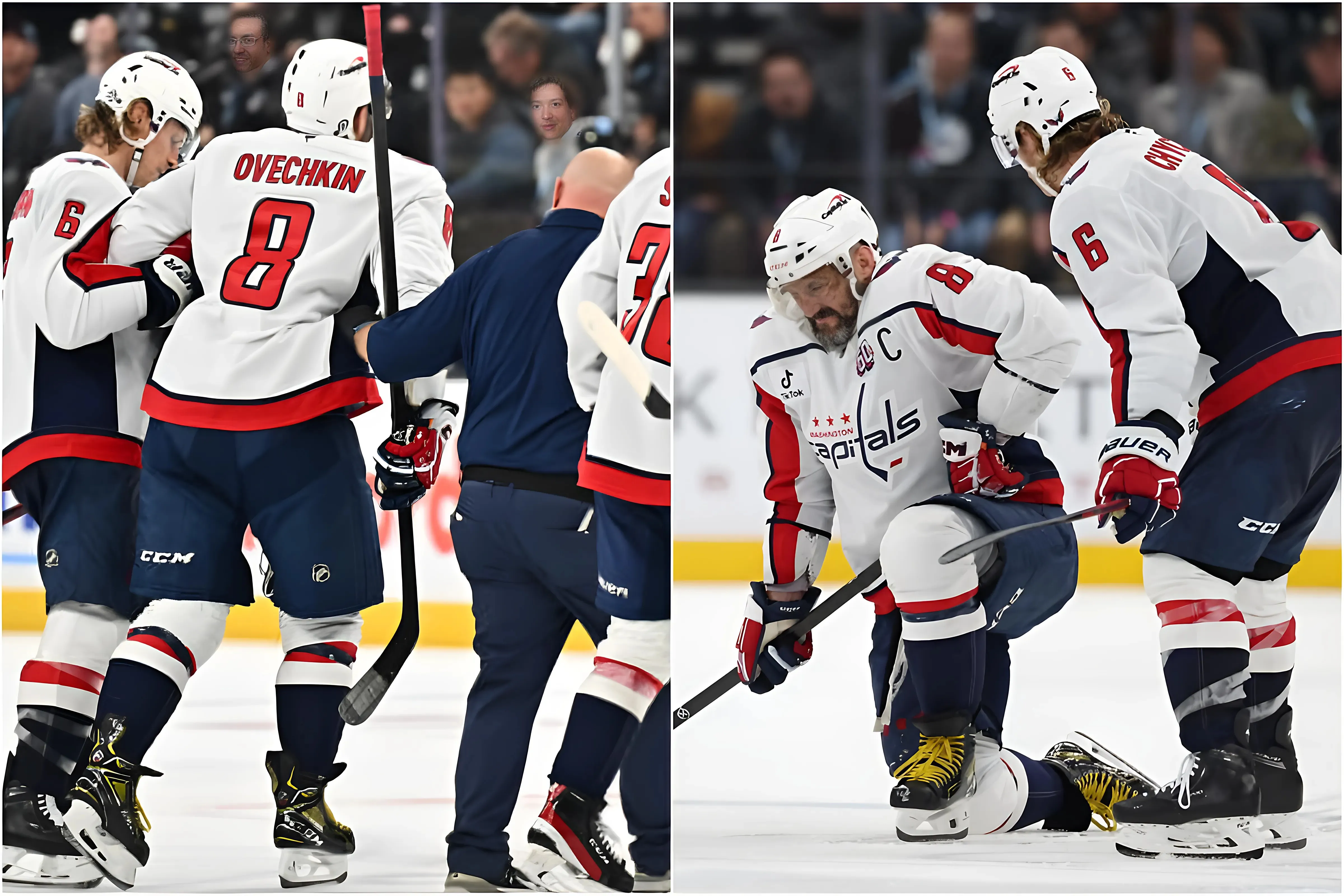 Capitals star Alex Ovechkin out week-to-week with leg injury, goal-record chase on hold trucc