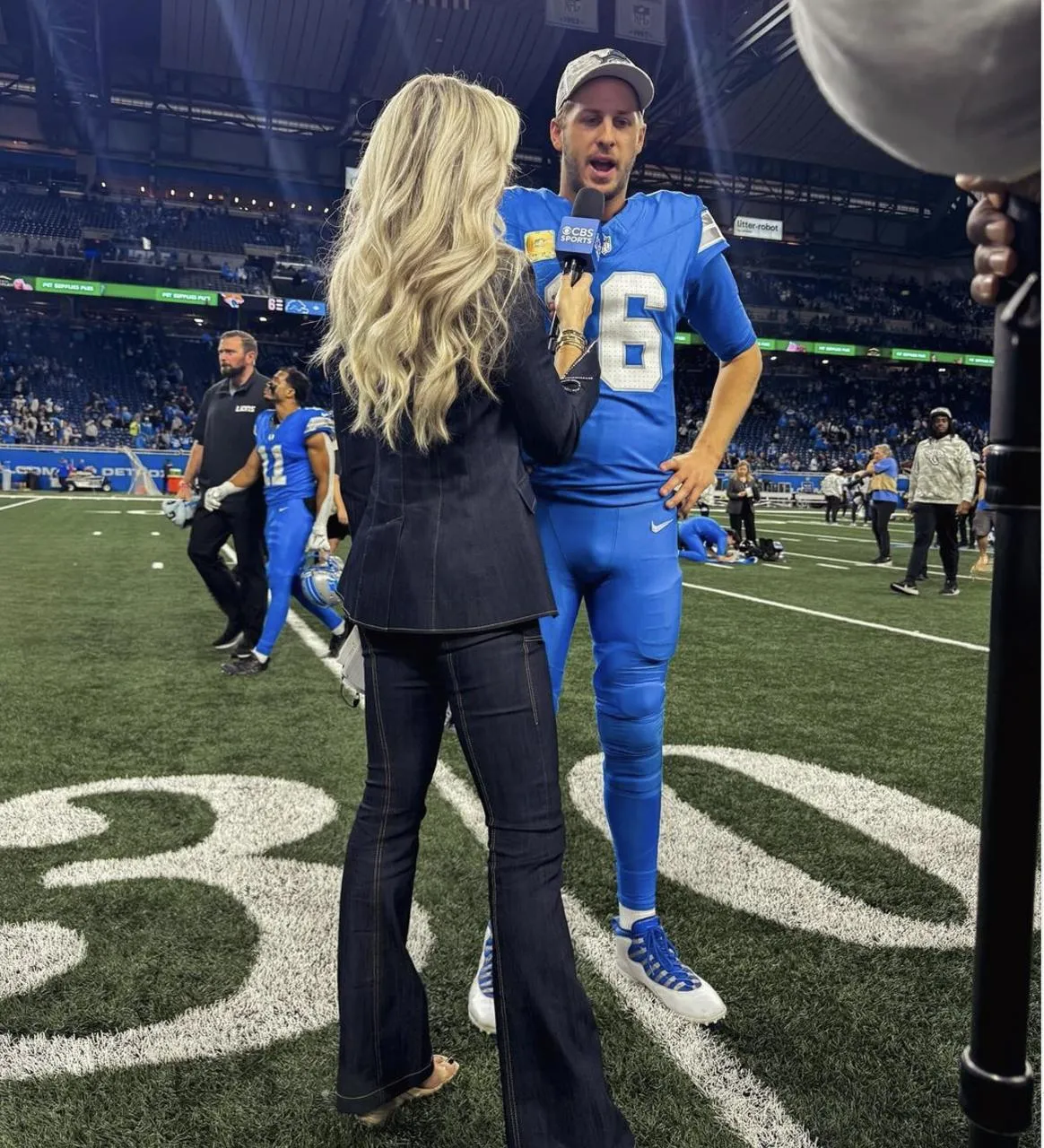 Fans React To NFL Reporter Melanie Collins' Post About Lions' Win