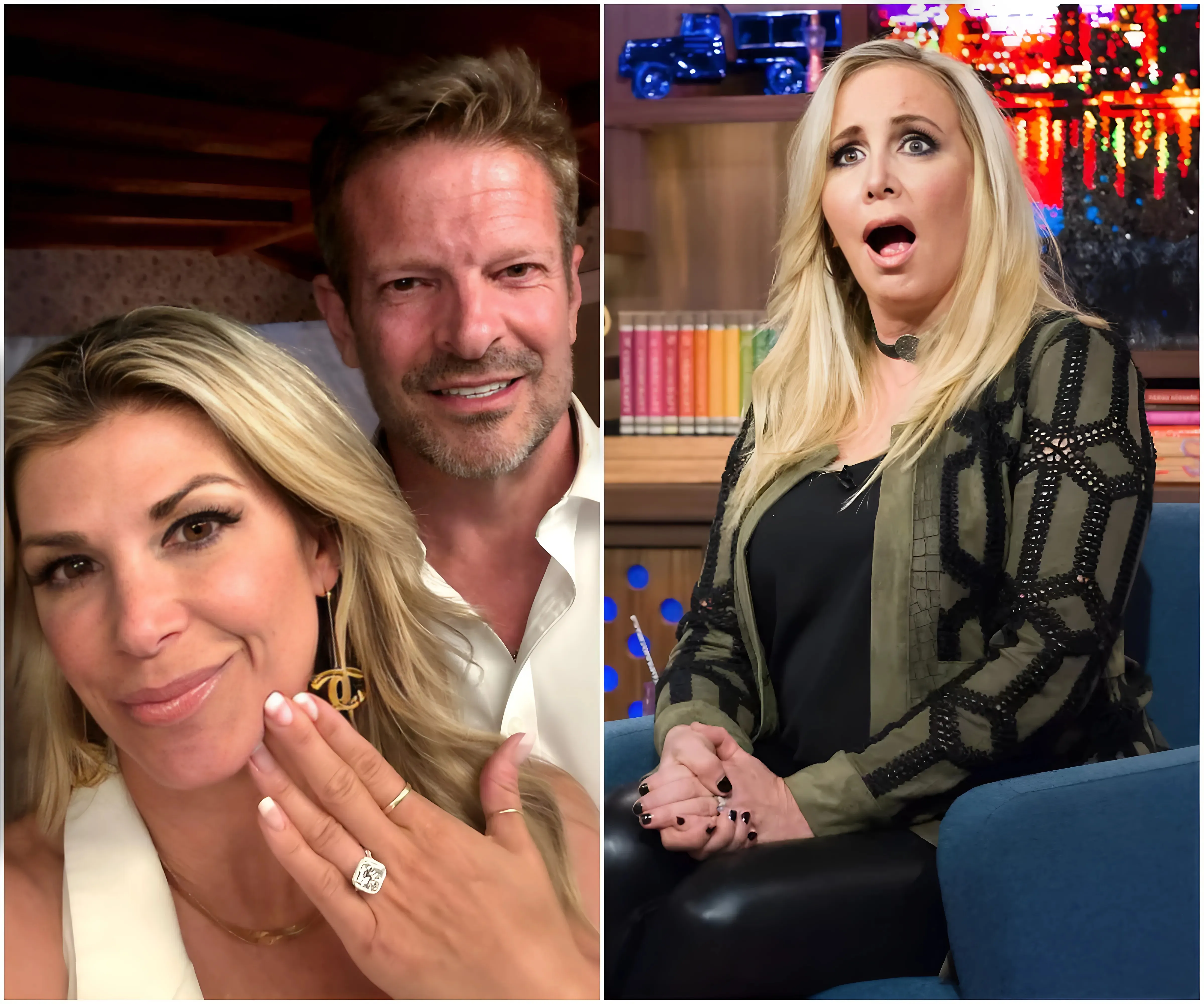 Alexis Bellino sparks controversy as she turns her wedding anniversary with John Janssen into a public attack on Shannon Beador, labeling her as the 'devil' behind all hardships, tied to the shocking $75,000 lawsuit - suong